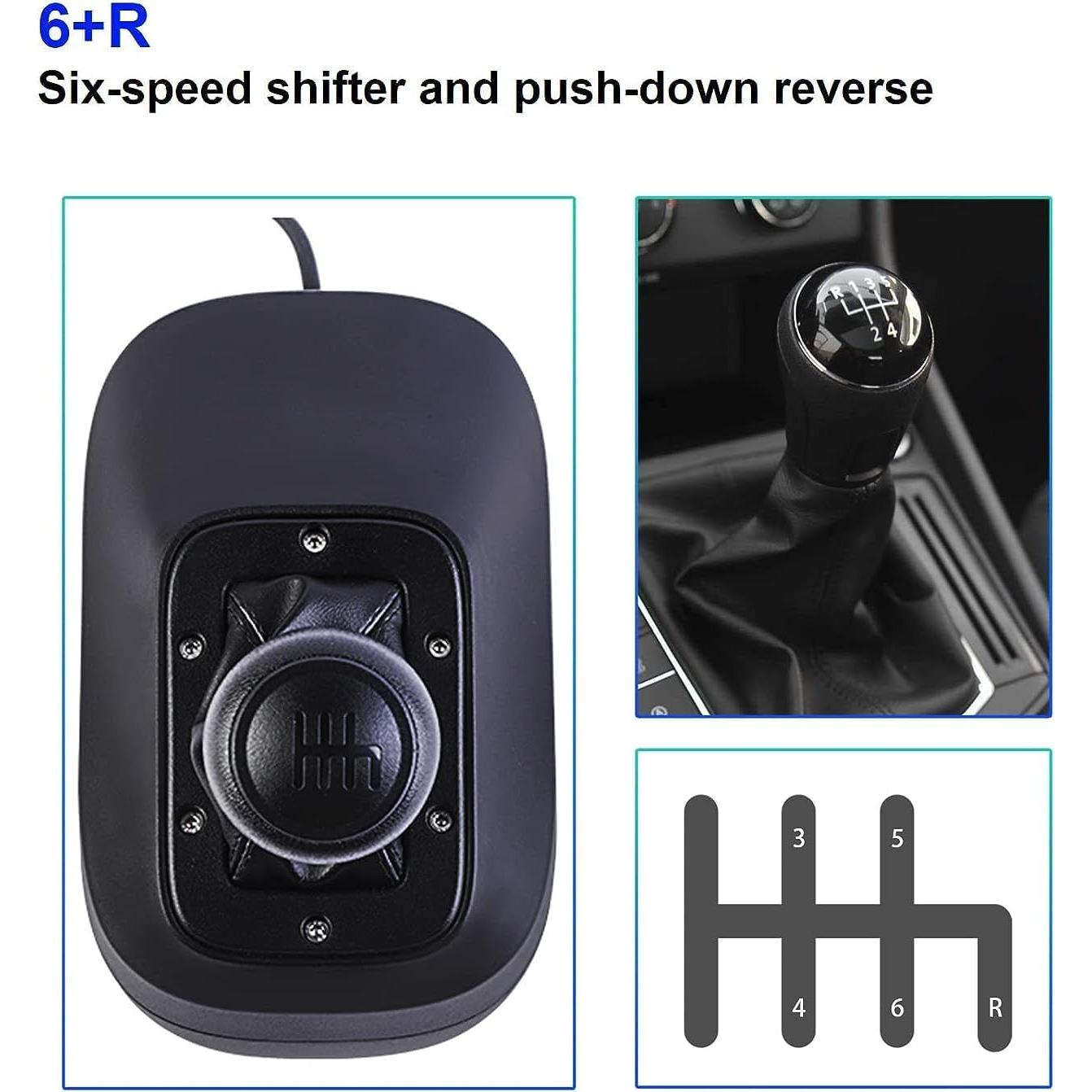 Palanca de Cambios DOYO USB 6 Velocidades para Simuladores