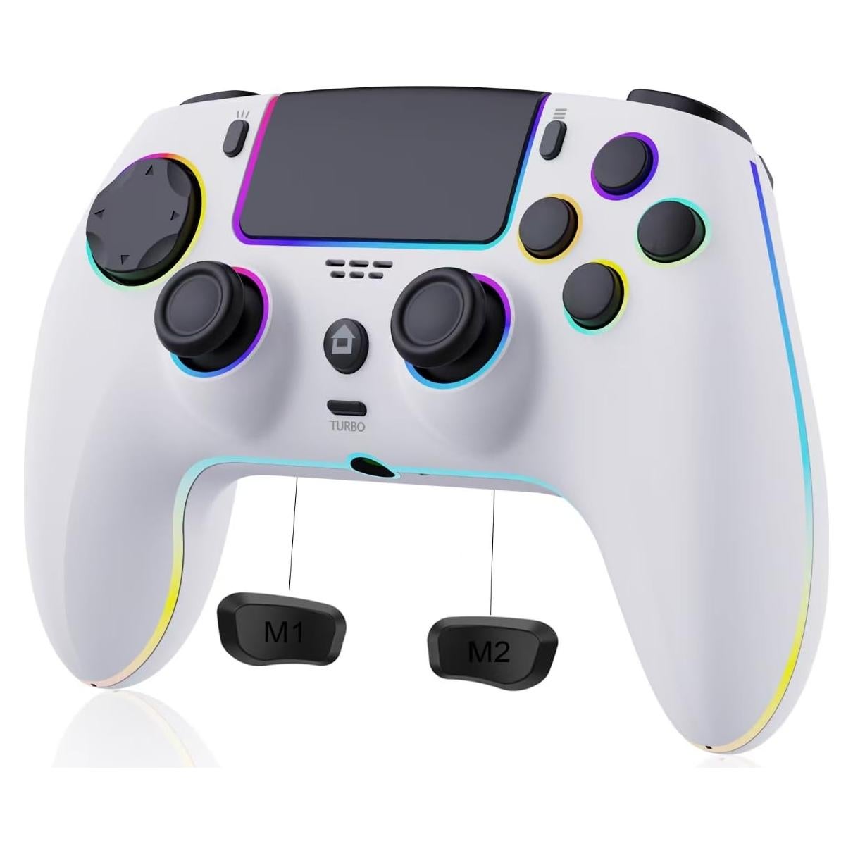 Controlador Inalámbrico Dezai para PS5/PC/Mac - RGB, 1500mAh