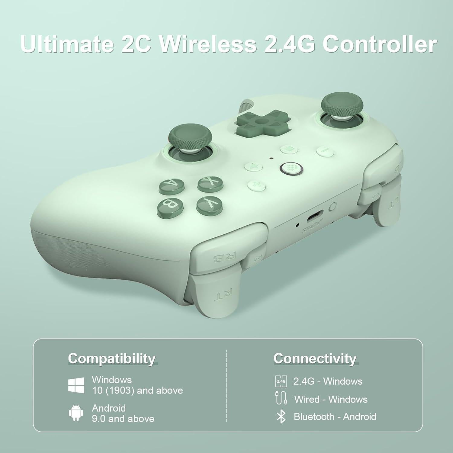 Controlador Inalámbrico 8Bitdo Ultimate 2C para PC y Android
