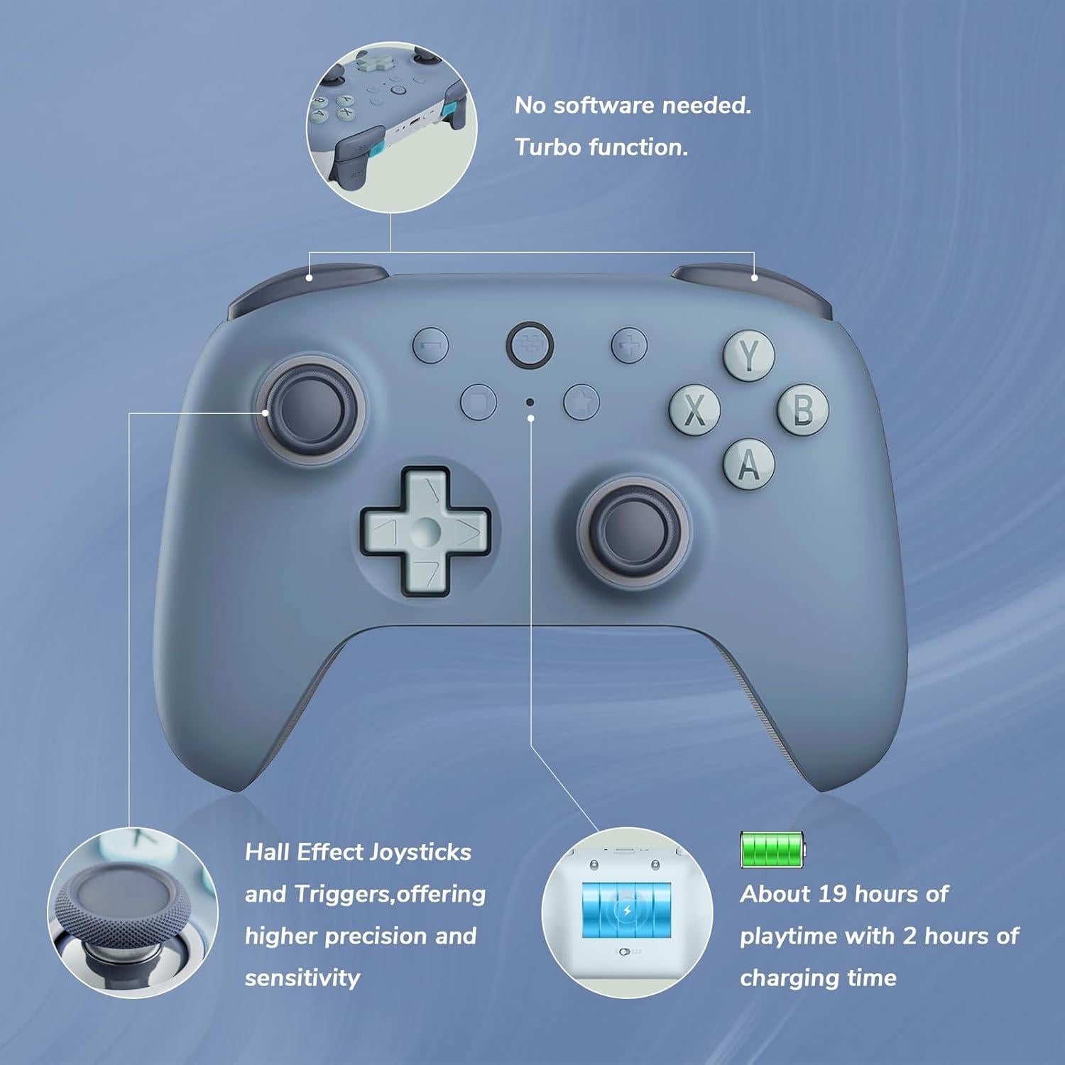 Controlador Inalámbrico 8Bitdo Ultimate 2C para PC y Android