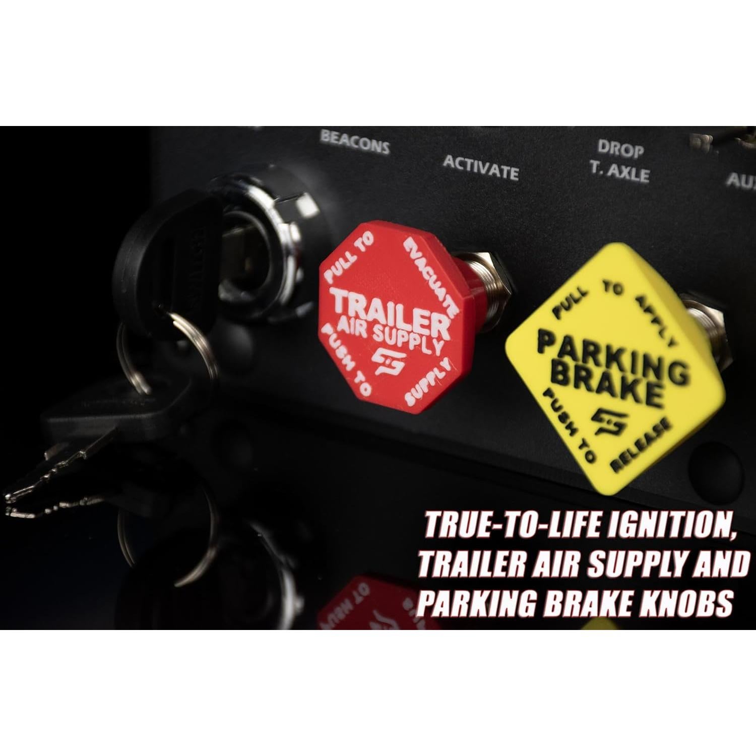 Caja de Botones SIM-PANEL HT/HTE para Simulador de Camiones