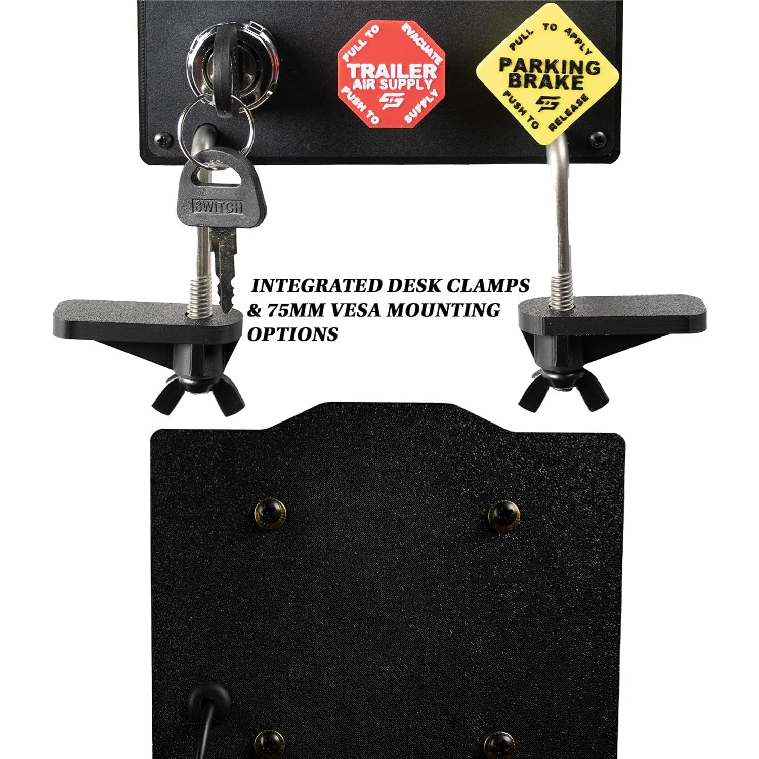 Caja de Botones SIM-PANEL HT/HTE para Simulador de Camiones