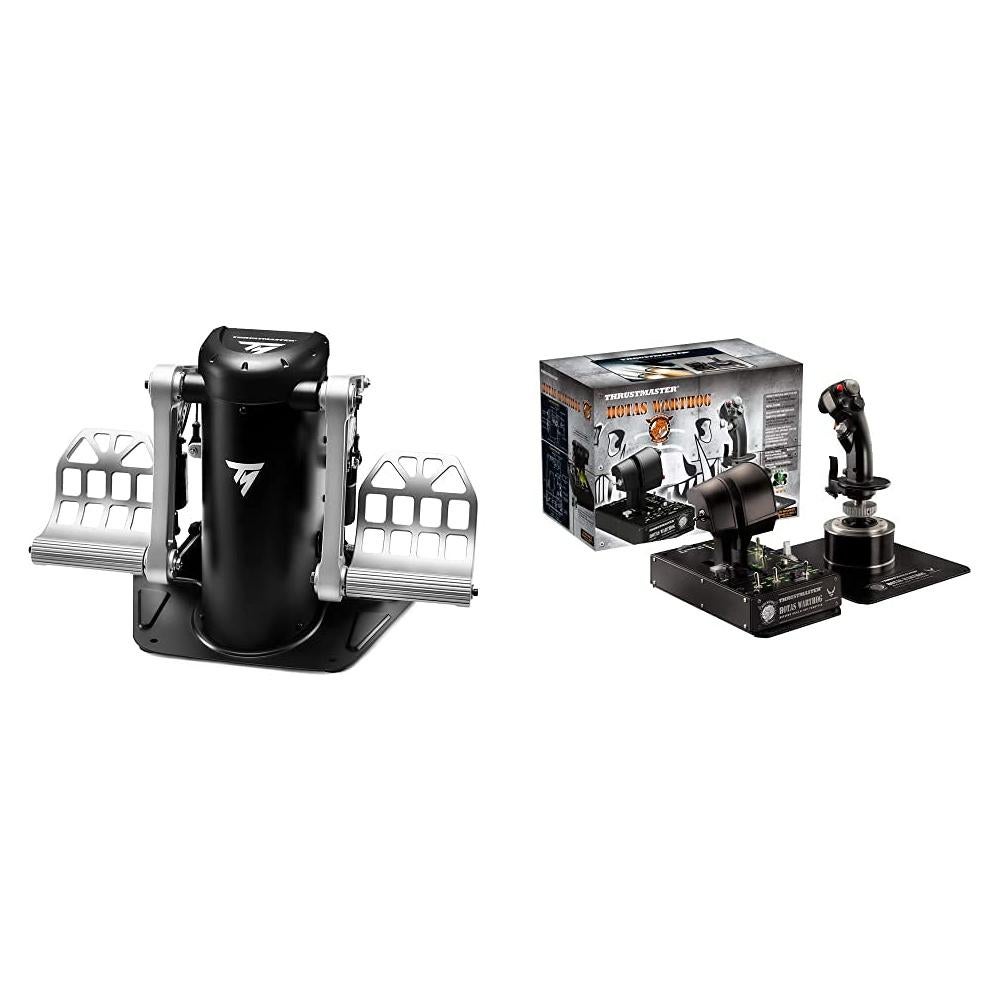 Paquete Thrustmaster TPR Pedales y HOTAS Warthog Joystick