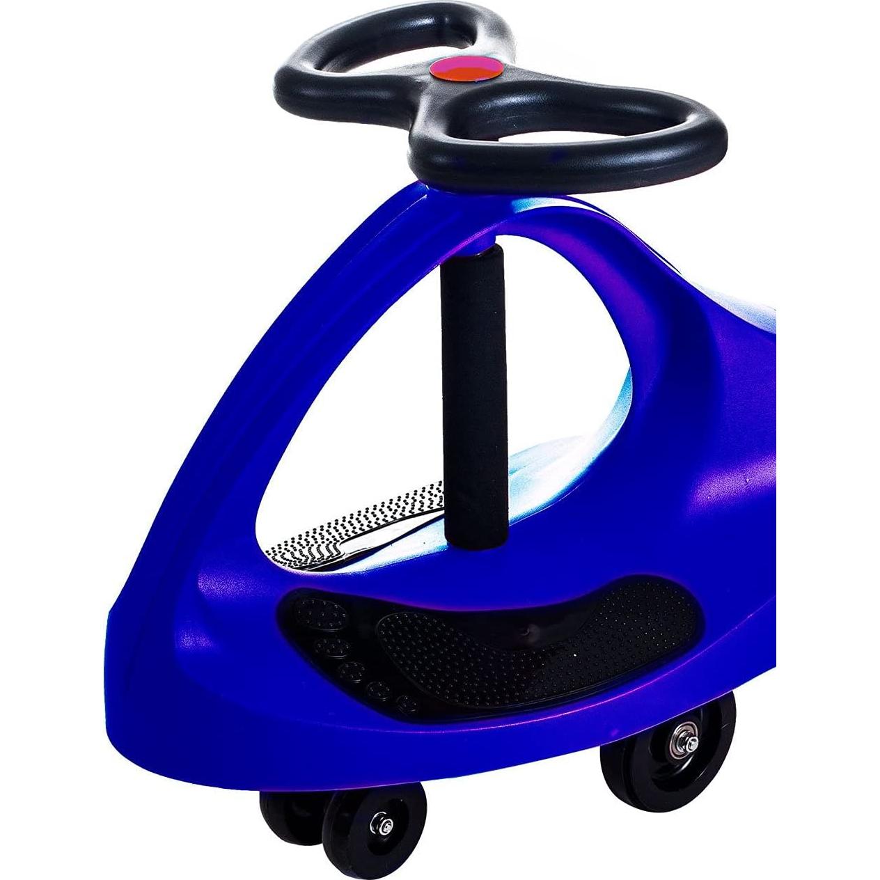 Coche Wiggle Lil' Rider Azul - Juguete de montar para 3 años+