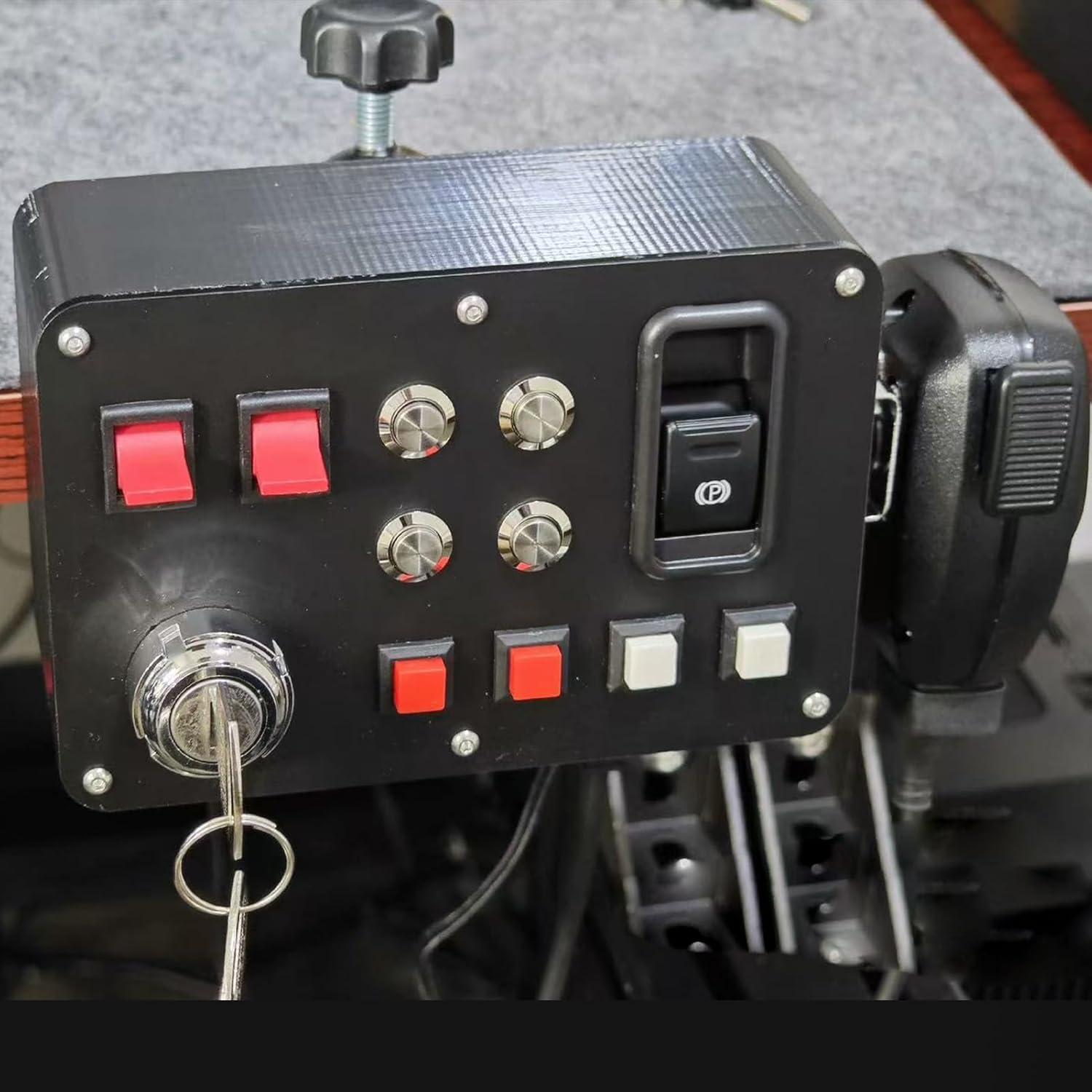 Caja de Botones Simulador Obokidlyamor 16 Botones USB para PC