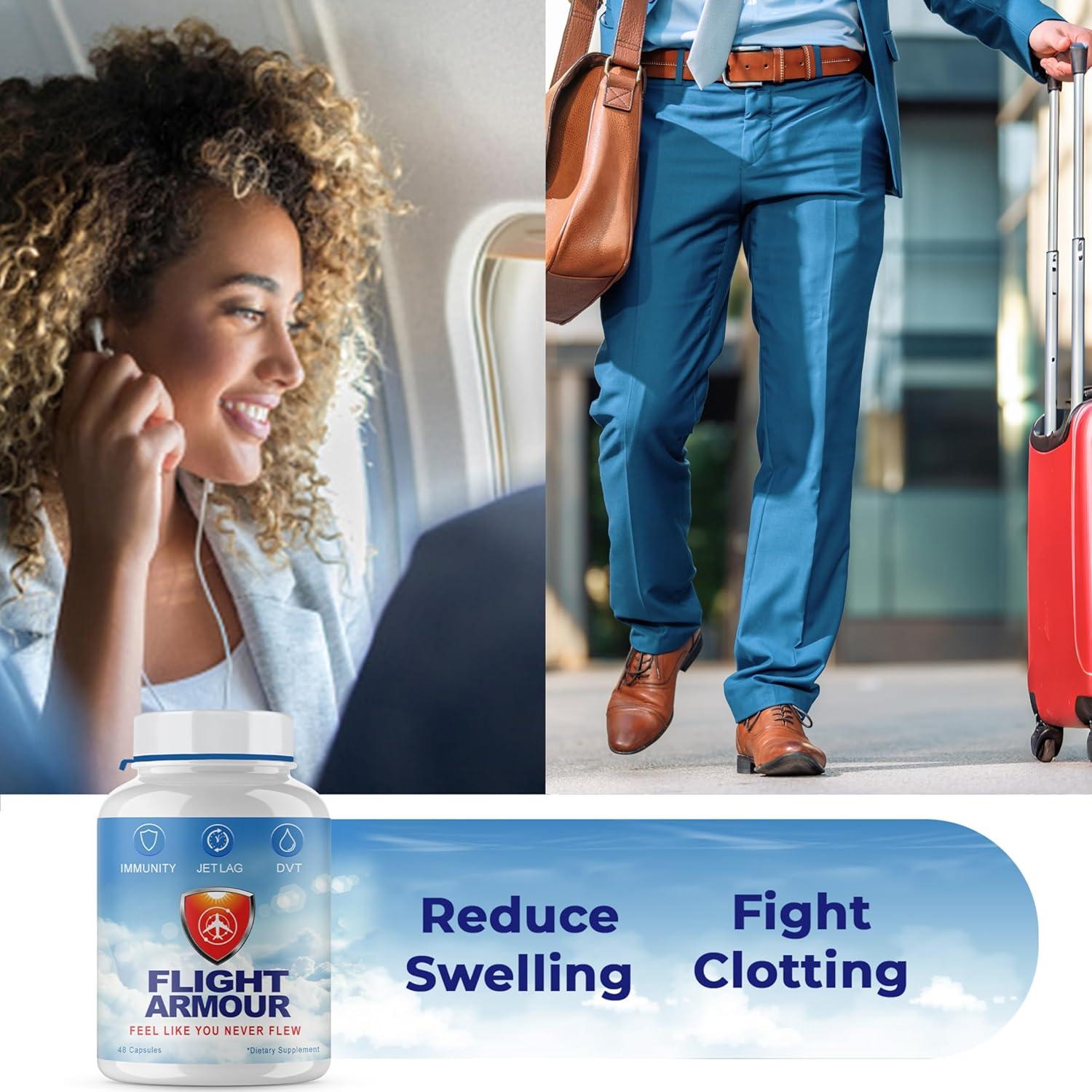 Pastillas para Jet Lag Flight Armour | Energía e Inmunidad