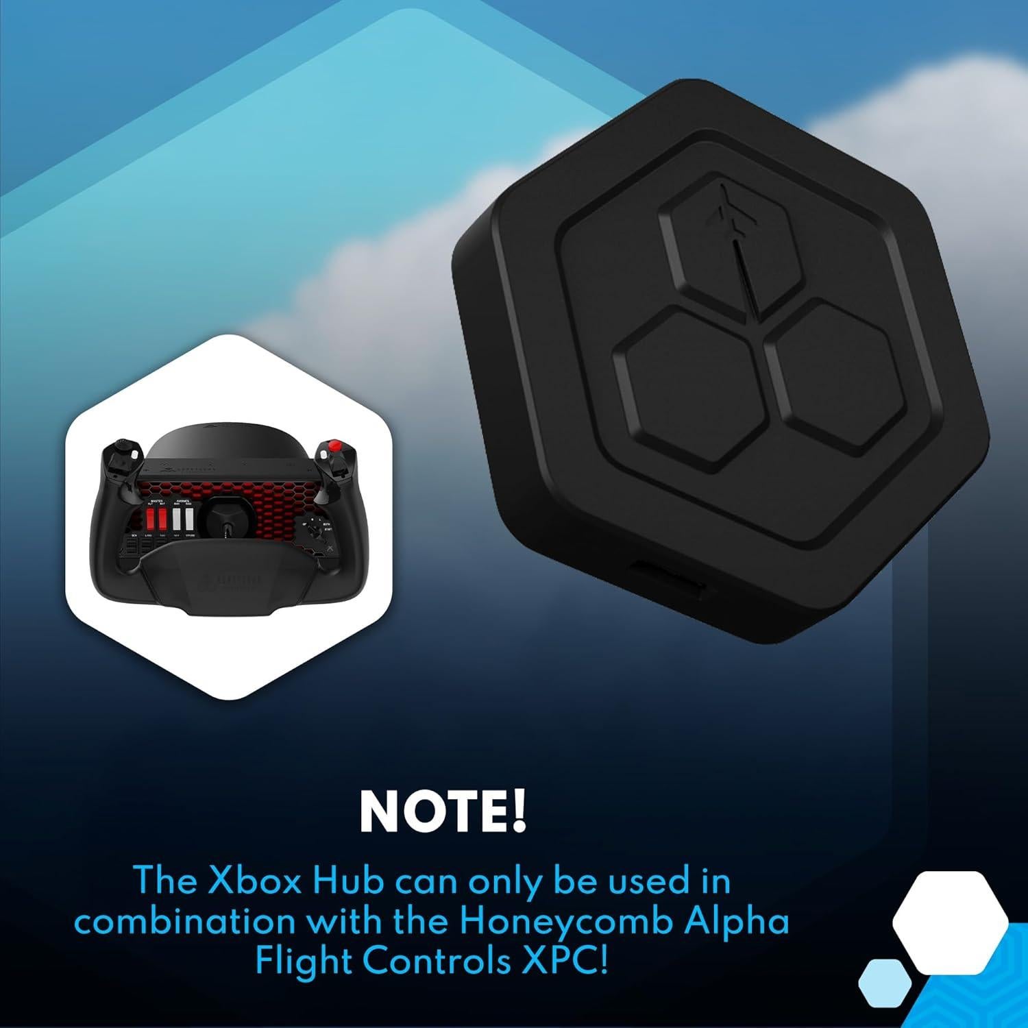 Honeycomb Xbox Hub - Conectividad para Simulador de Vuelo