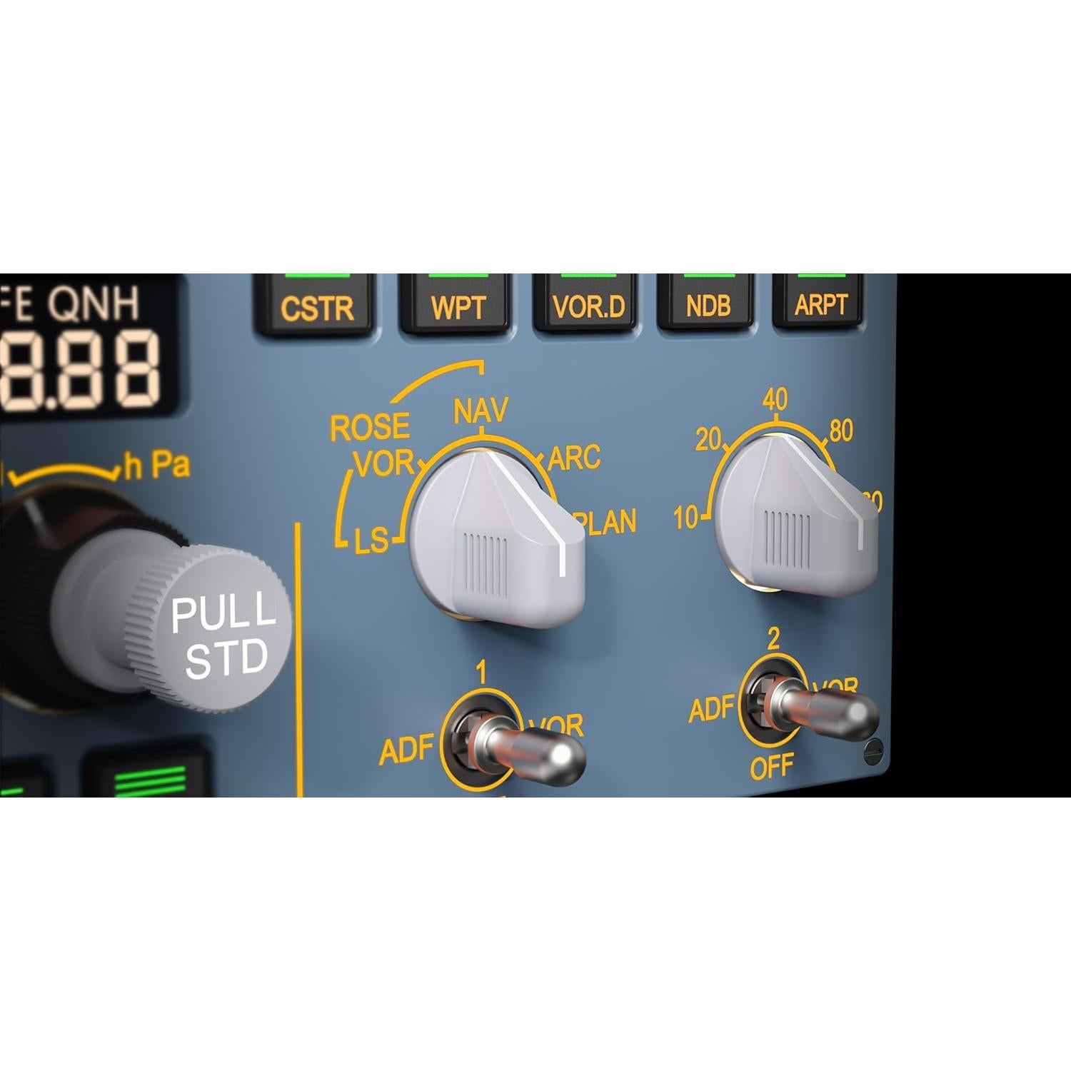 Panel EFIS A320 WingFlex CUBE - Simulador de Vuelo Compacto