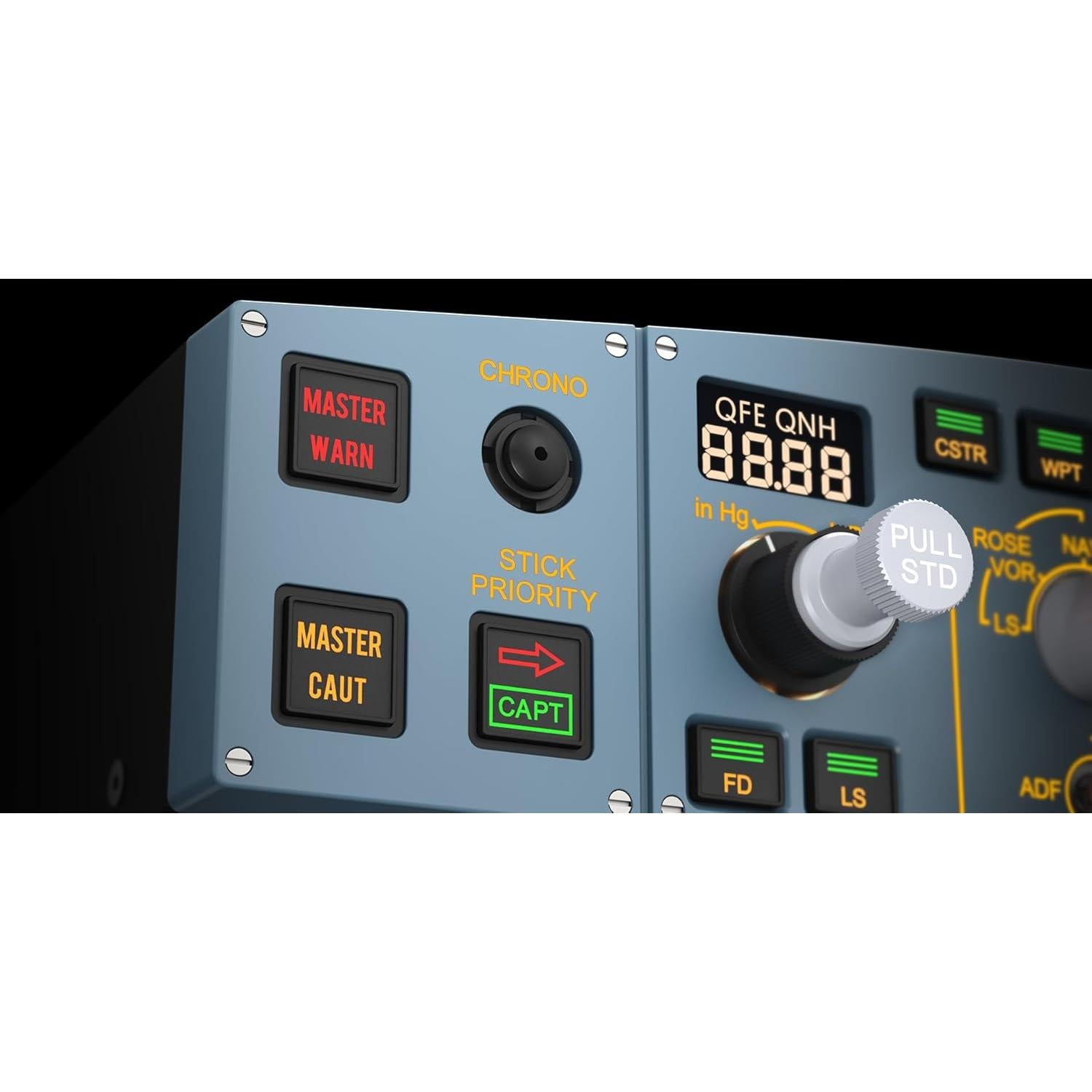 Panel EFIS A320 WingFlex CUBE - Simulador de Vuelo Compacto