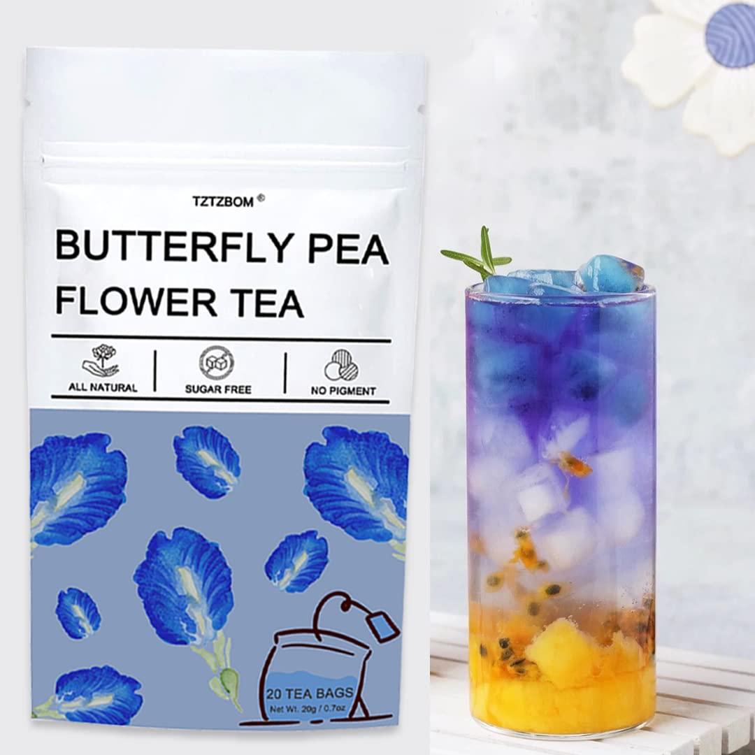 Té de Guisante Mariposa TZTZBOM - 20 Bolsitas Pirámide