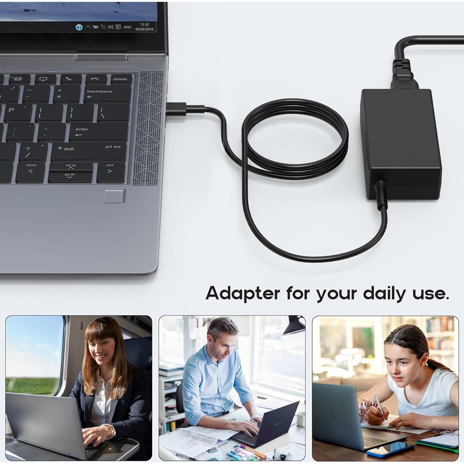 Cargador USB C 65W HP EliteBook x360 ProBook Envy
