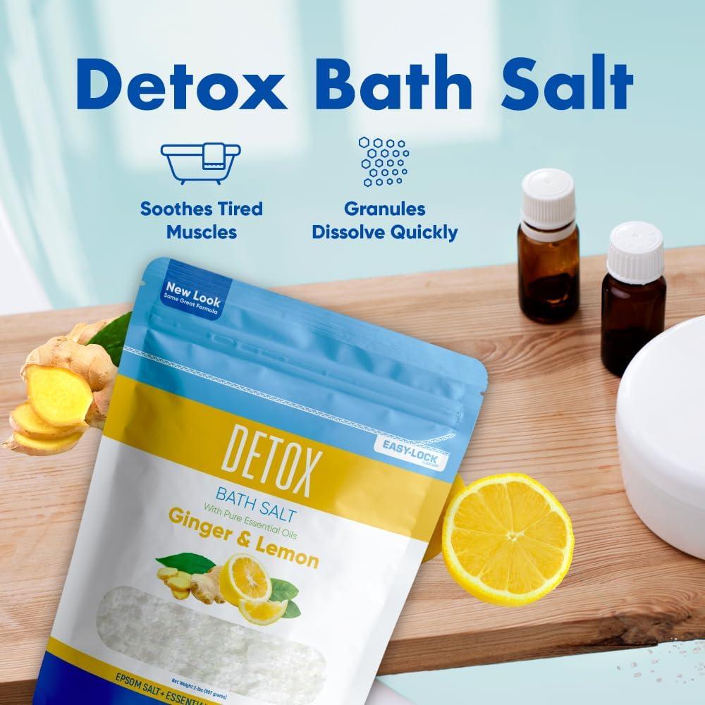 Sal de Baño Detox 907g Better Bath con Aceites Esenciales