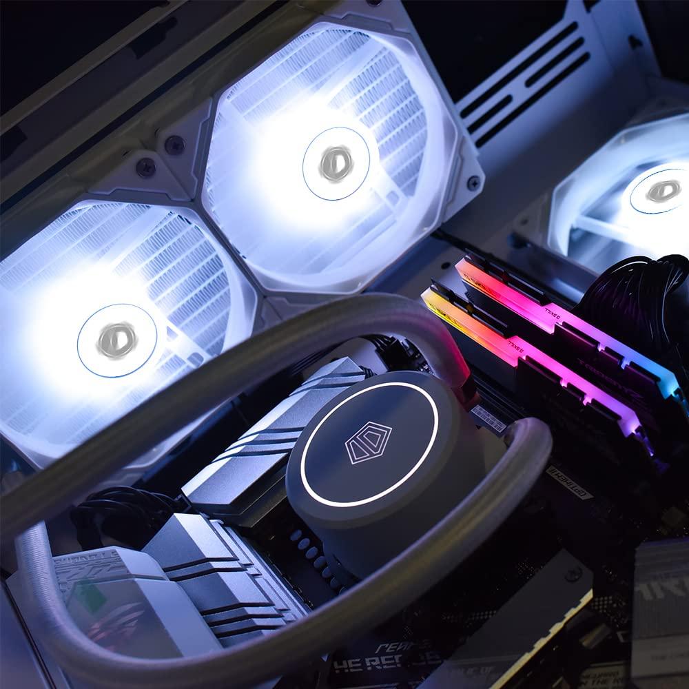 Enfriador de Agua ID-COOLING FROSTFLOW X 240mm LED Blanca