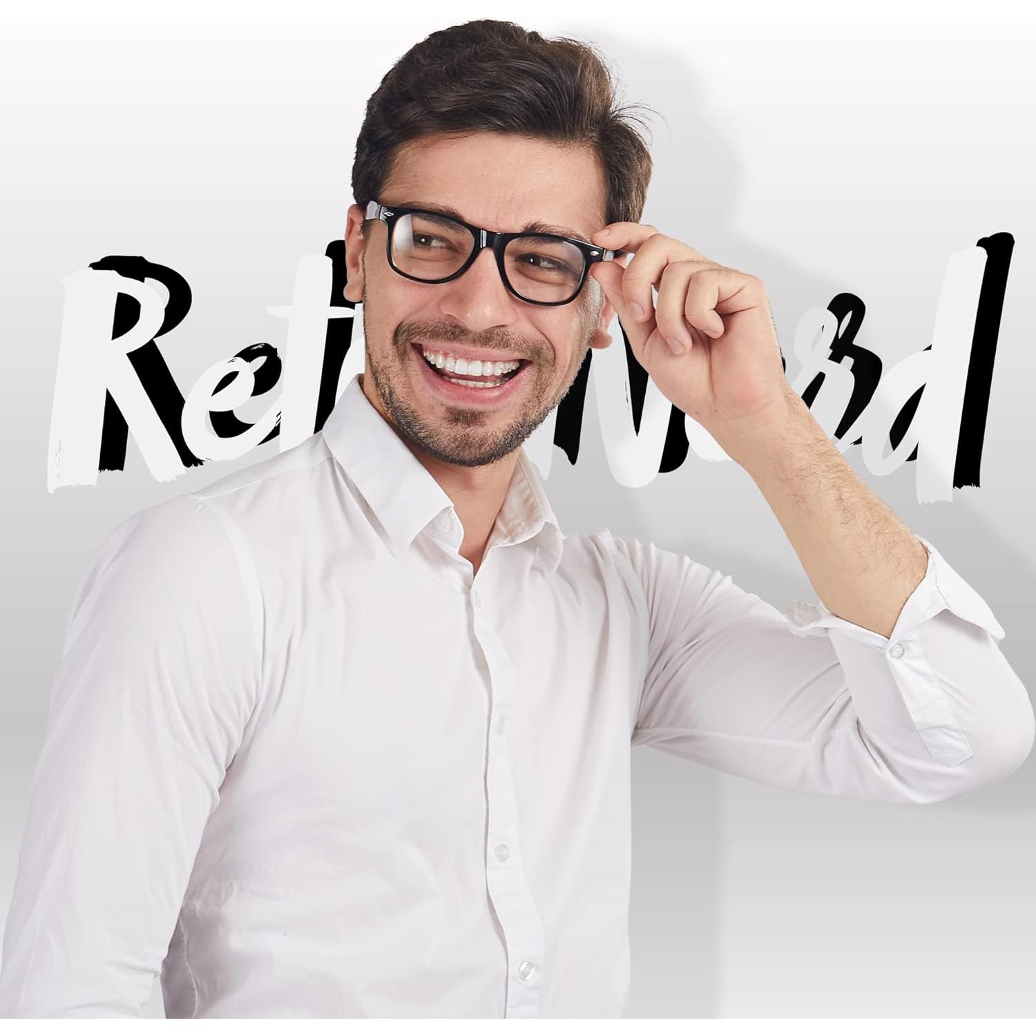 Gafas de Disfraz Nerd Spooktacular Creations - Negras Adulto