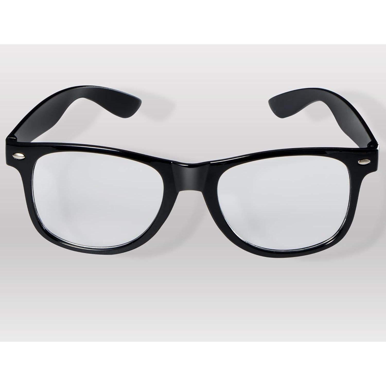 Gafas de Disfraz Nerd Spooktacular Creations - Negras Adulto