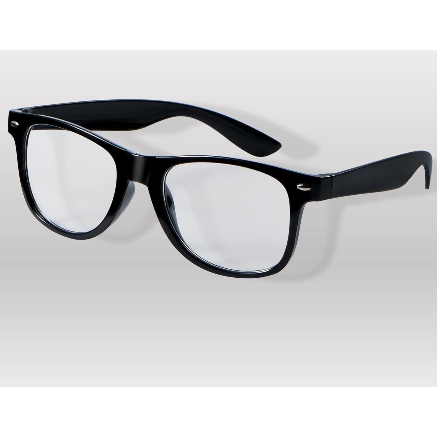 Gafas de Disfraz Nerd Spooktacular Creations - Negras Adulto