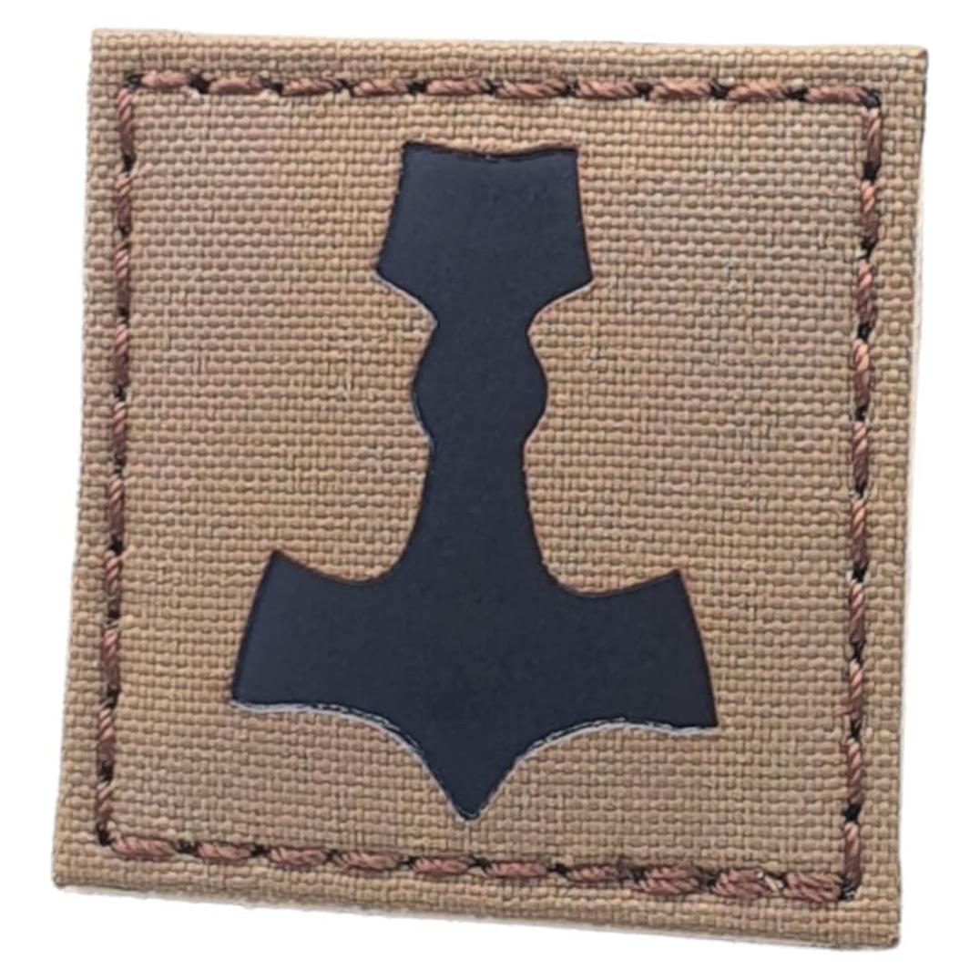 Parche Táctico Militar Tactical Freaky 5.1x5.1 cm Coyote