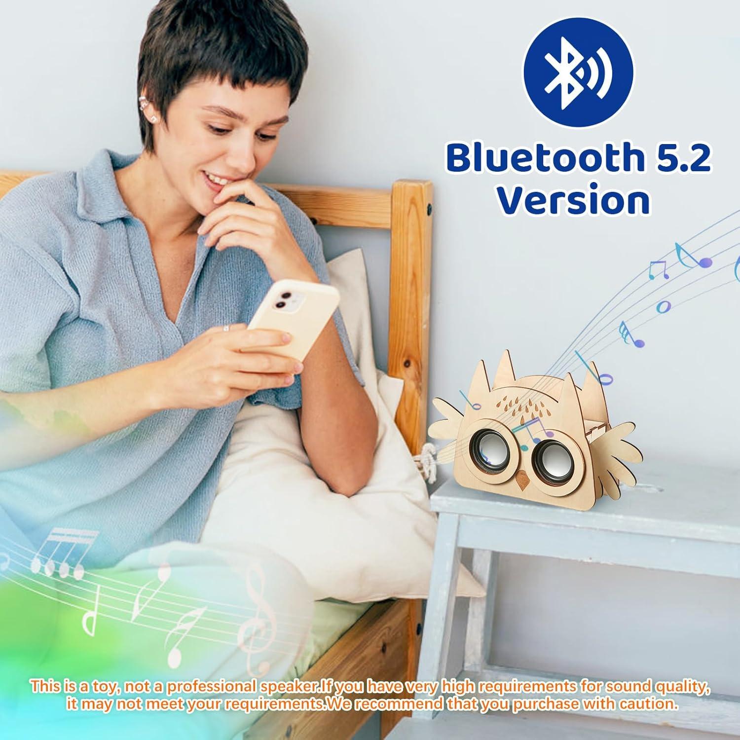 Kit de Altavoz Bluetooth DIY Owl - Proyectos STEM para Niños