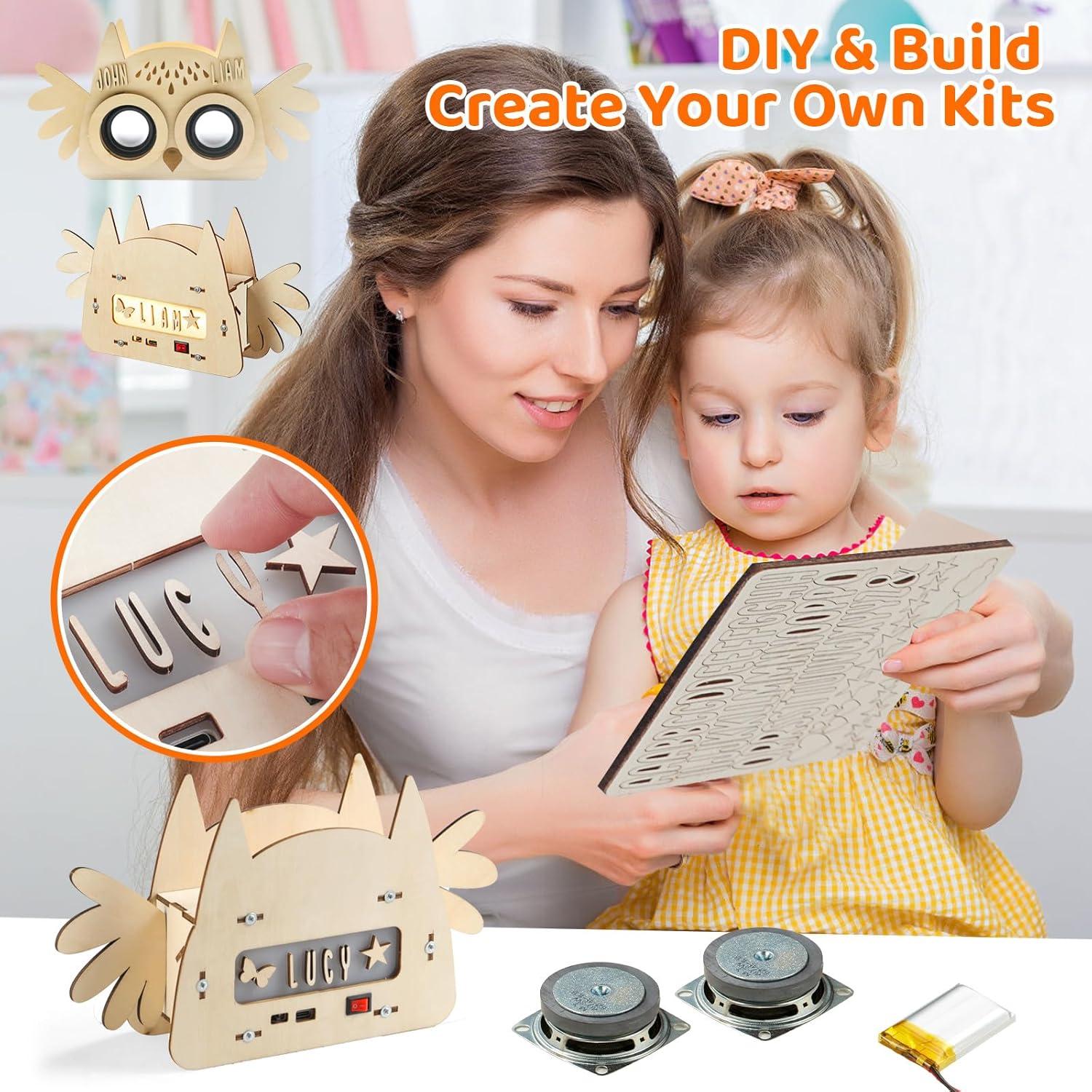 Kit de Altavoz Bluetooth DIY Owl - Proyectos STEM para Niños