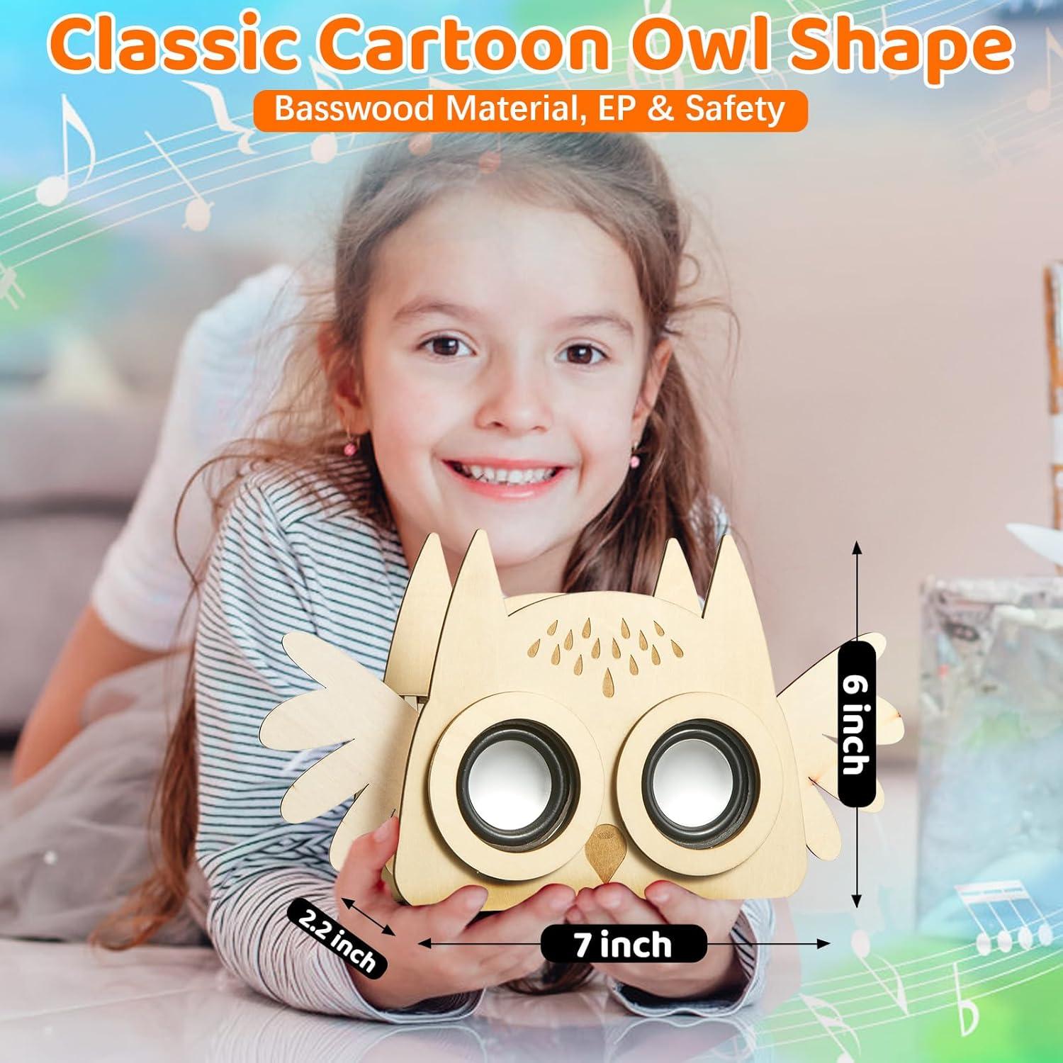 Kit de Altavoz Bluetooth DIY Owl - Proyectos STEM para Niños