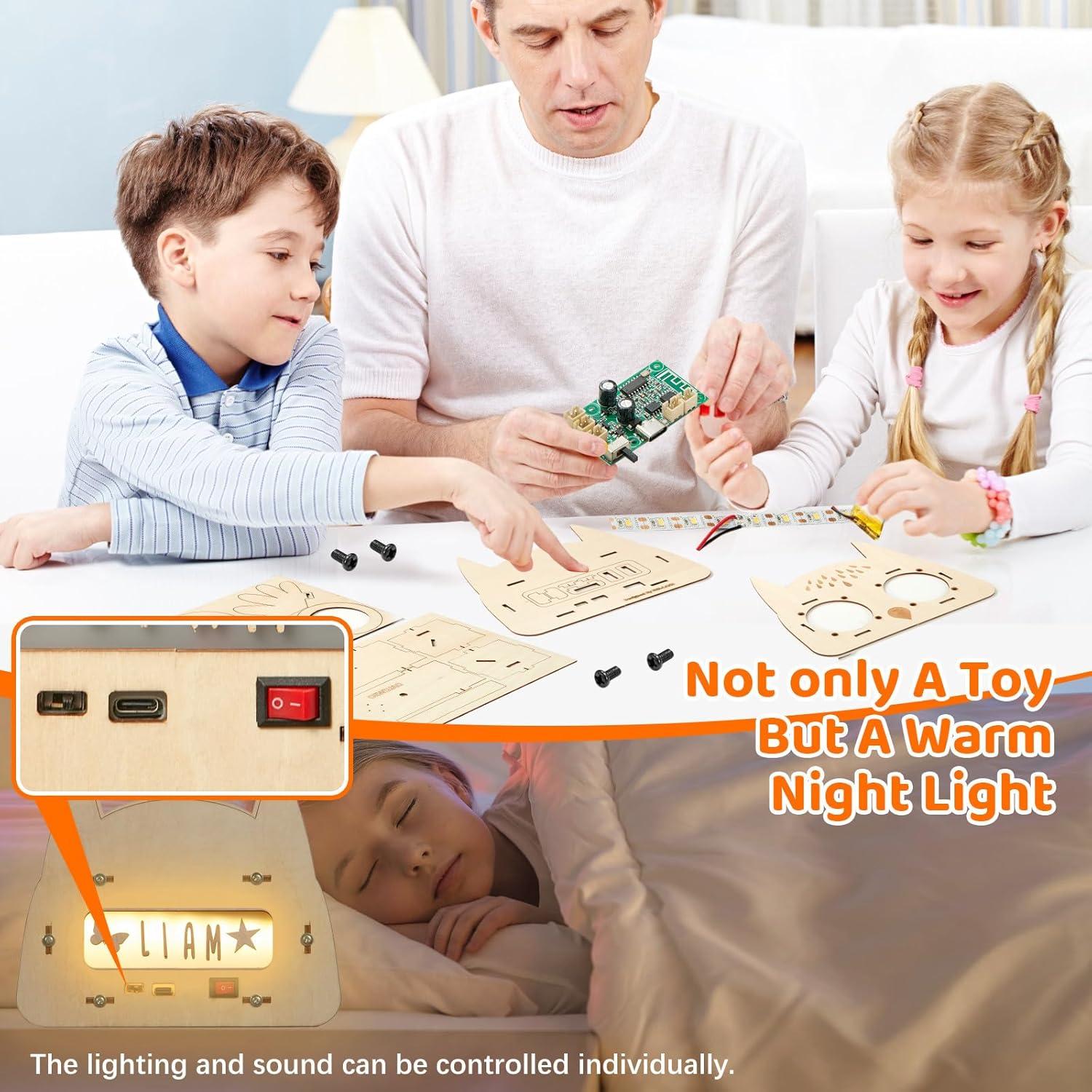 Kit de Altavoz Bluetooth DIY Owl - Proyectos STEM para Niños