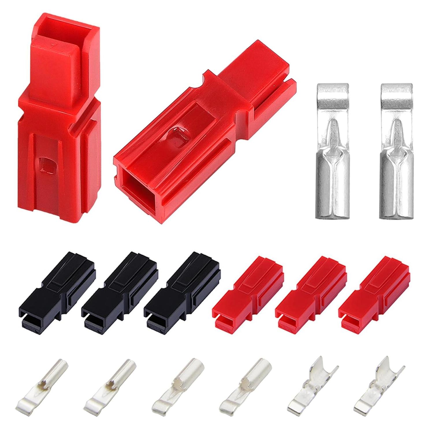 Kit de Conectores de Potencia IEUYO 60 PCS 15-45 Amp AWG10-20