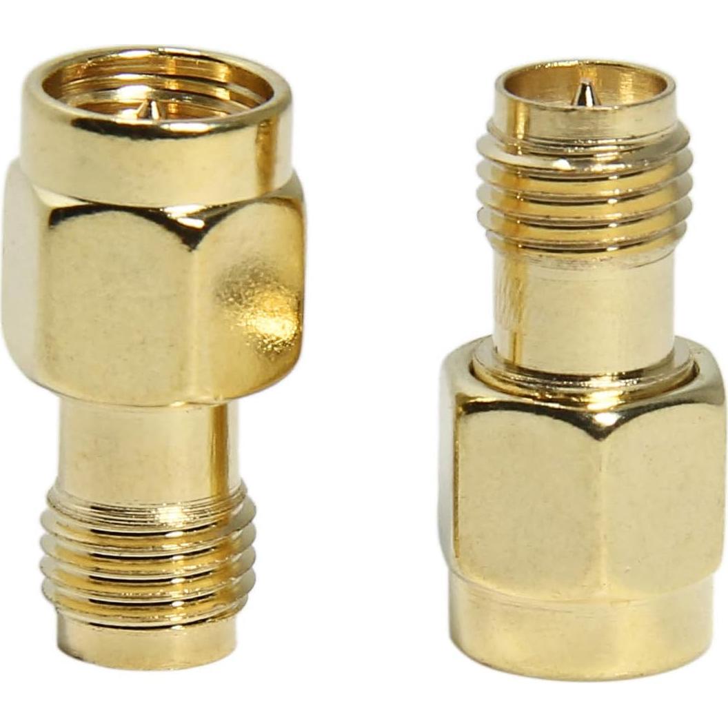 Adaptador SMA Macho a RP-SMA Hembra - Paquete de 5 - RFAdapter