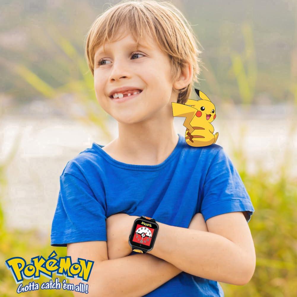 Reloj Inteligente Interactivo Pokémon Pikachu - Niños 10 Funciones