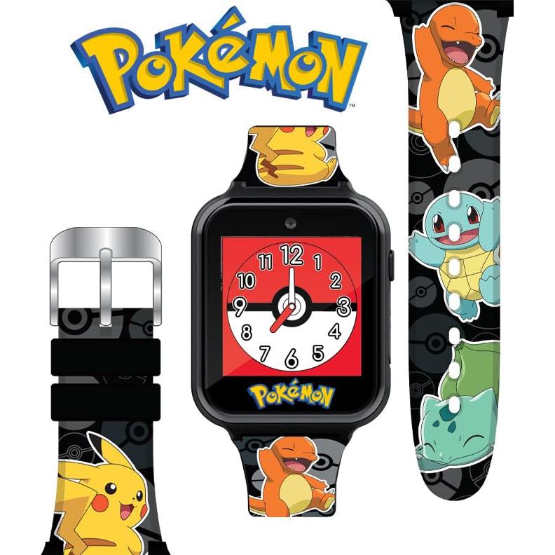 Reloj Inteligente Interactivo Pokémon Pikachu - Niños 10 Funciones