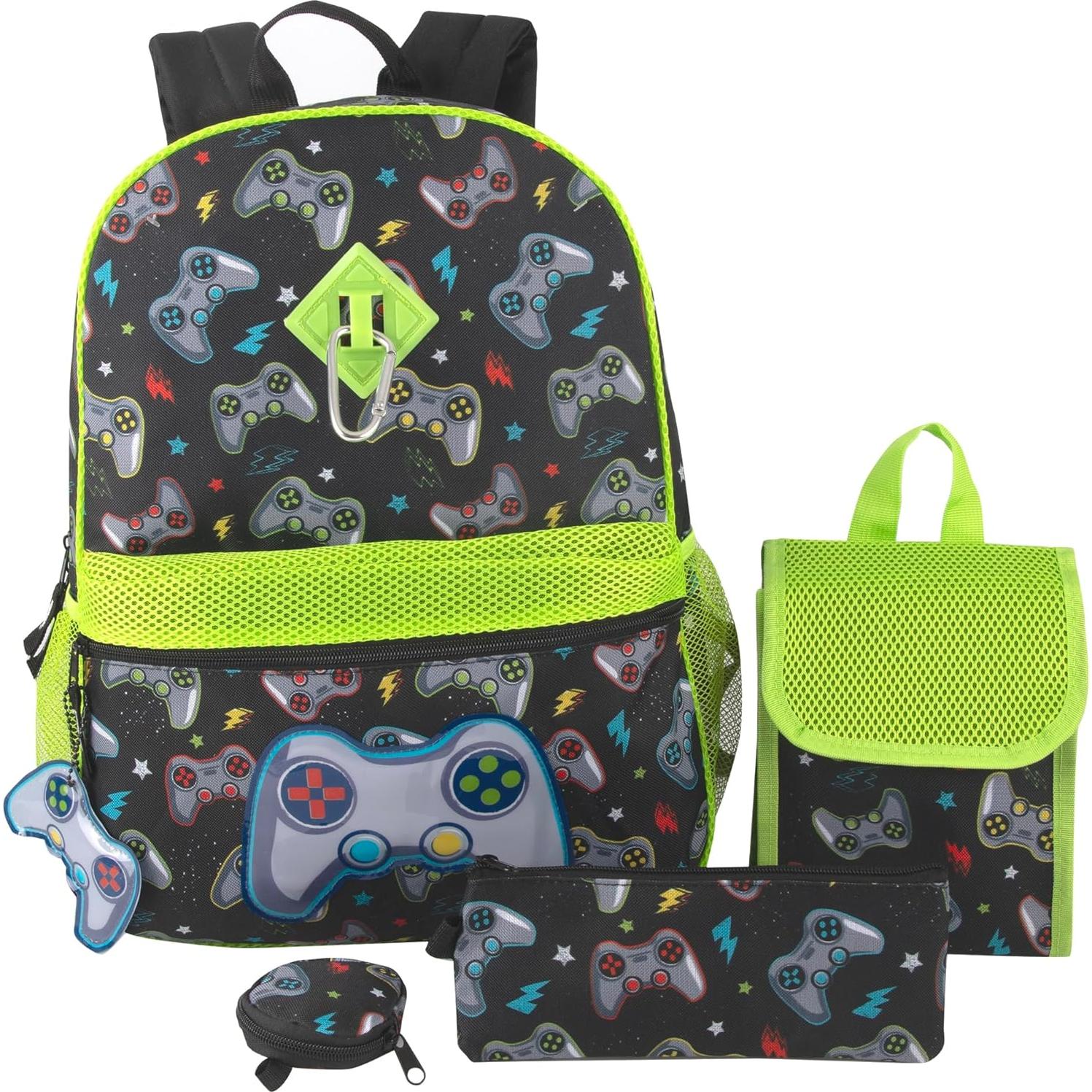 Mochila Escolar Trail Maker 6 en 1 para Niños con Lonchera