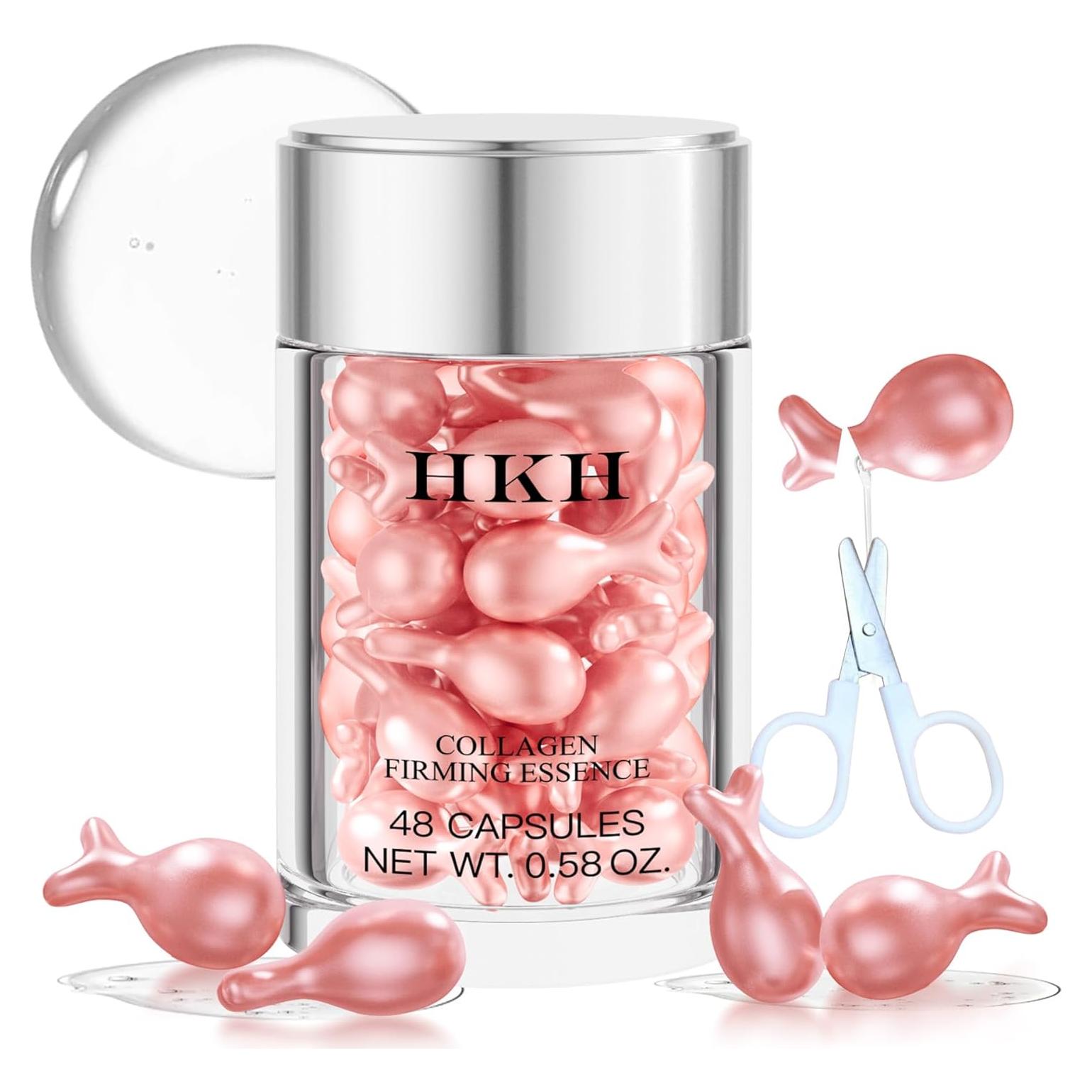 Suero Facial HKH Retinol Nocturno 48 Cápsulas Antienvejecimiento