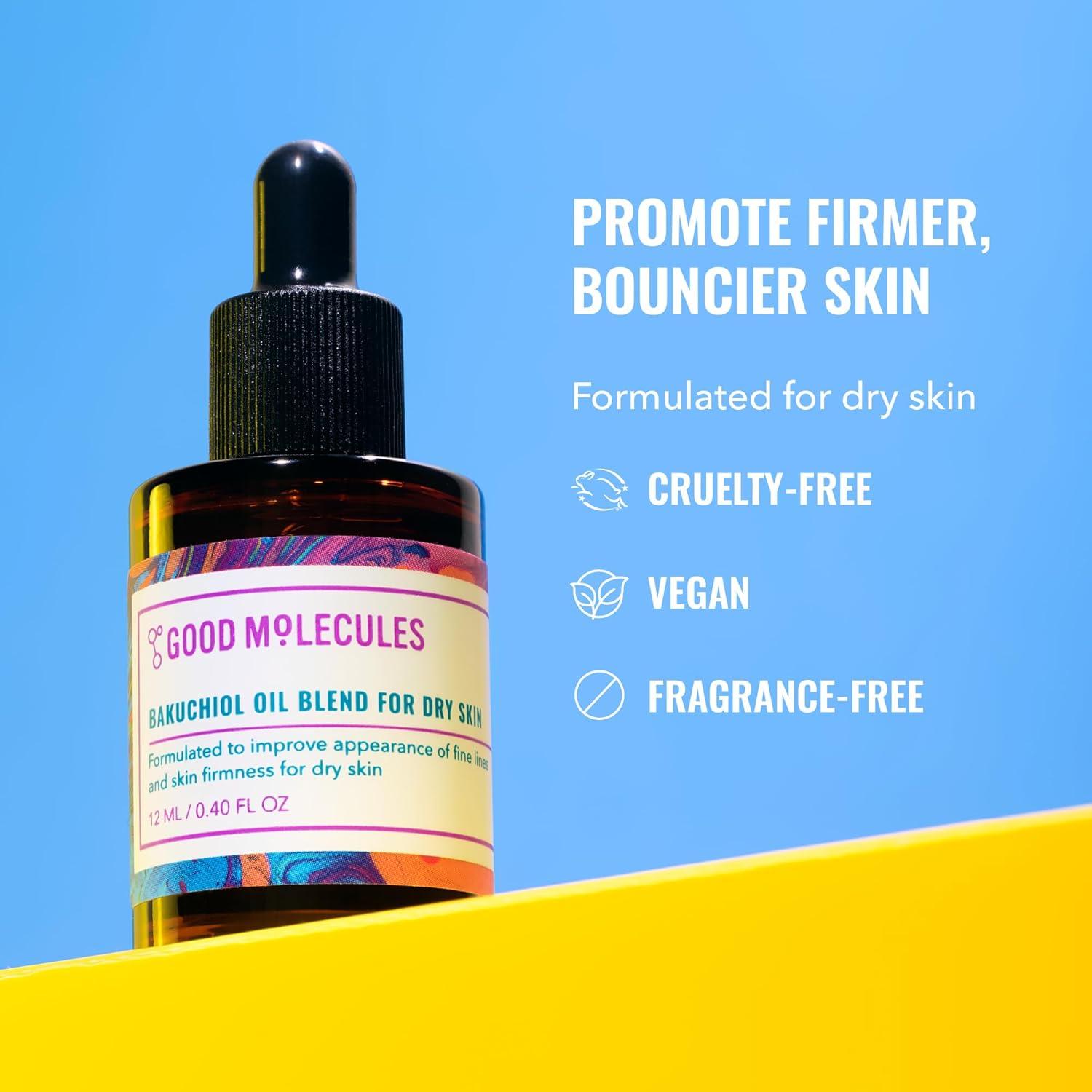 Aceite Hidratante Good Molecules Bakuchiol 12ml Piel Seca