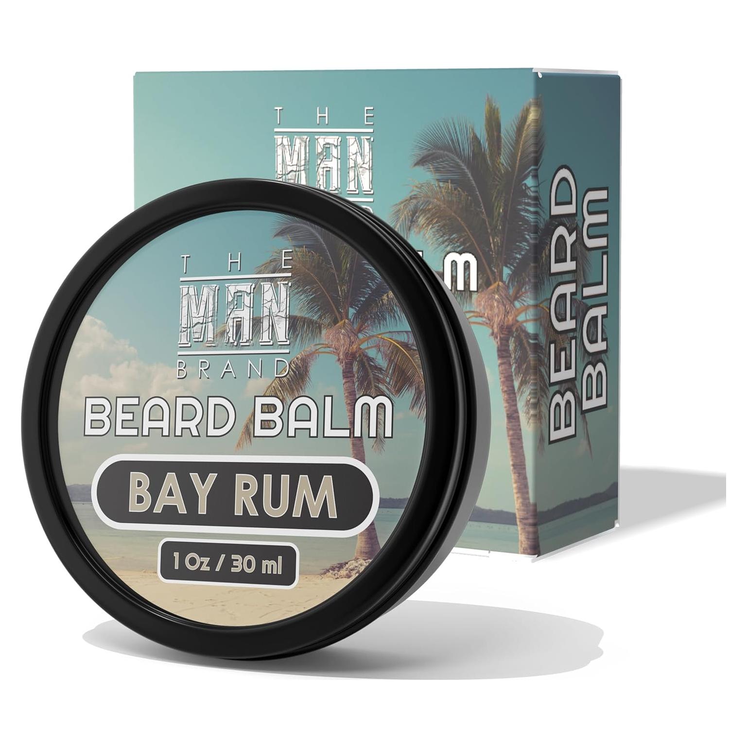 Bálsamo para Barba Bay Rum The Man Brand 28.35 g Cuidado Masculino