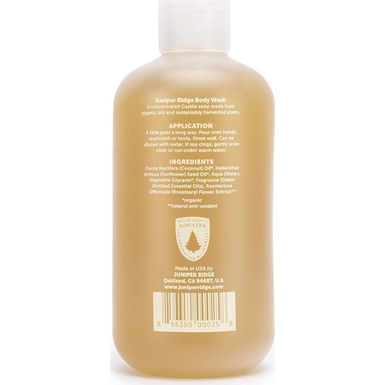 Jabón Corporal Líquido JUNIPER RIDGE Cascade Forest 227g