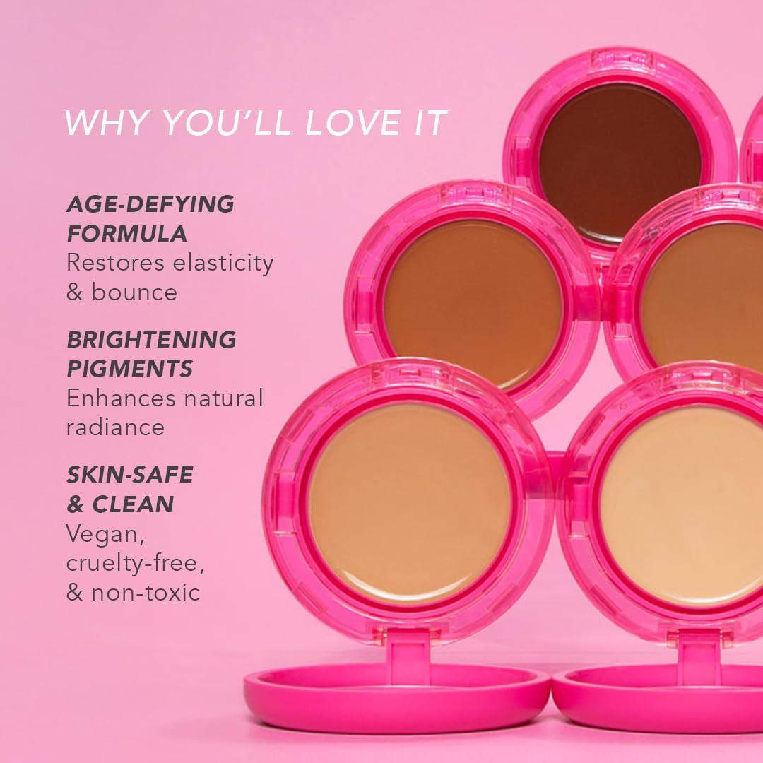 Base Hidratante Doll 10 Peptide Bounce Balm - Color Profundo