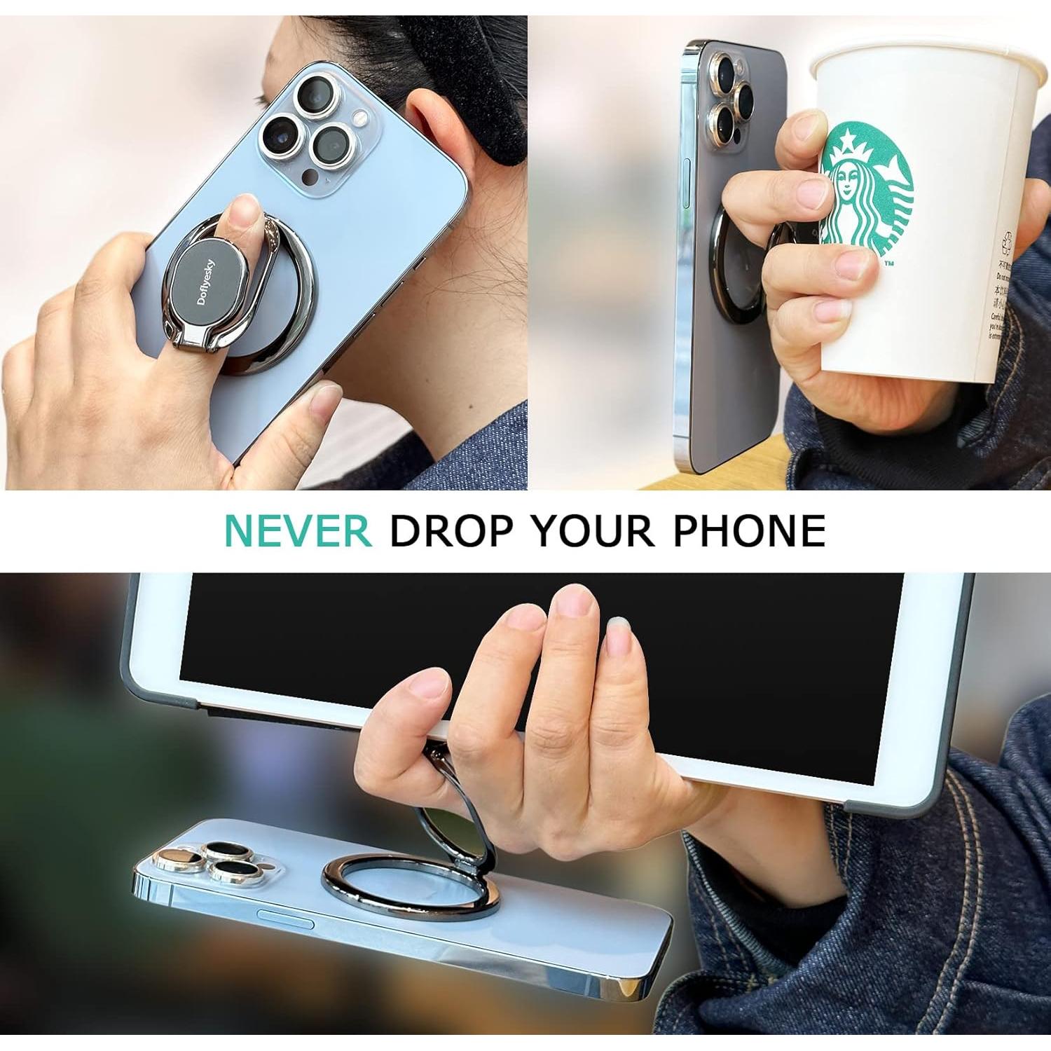 Soporte de Anillo Magnético Doflyesky para Teléfono MagSafe