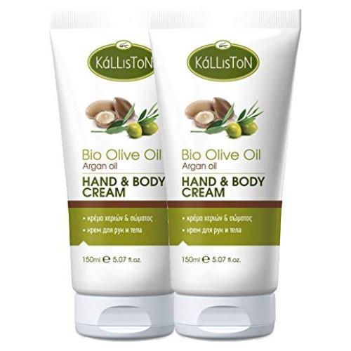 Crema Hidratante Natural Kalliston 148 ml Aceite de Oliva y Argan