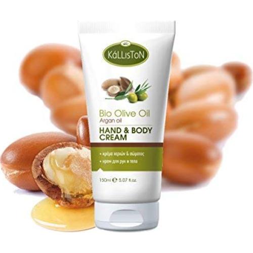 Crema Hidratante Natural Kalliston 148 ml Aceite de Oliva y Argan