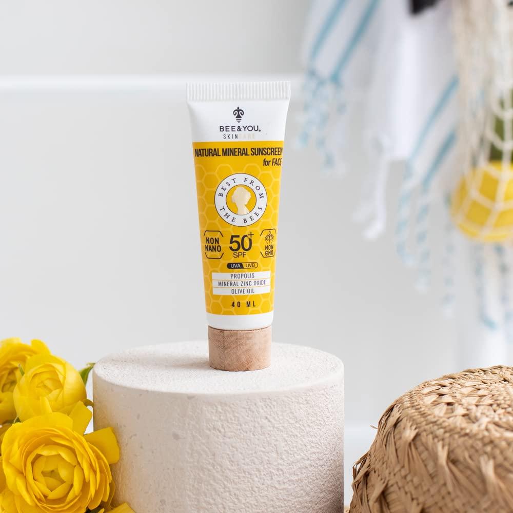 Paquete Bee y Tú: Protector Solar SPF 50 + Balsamo Labial Natural