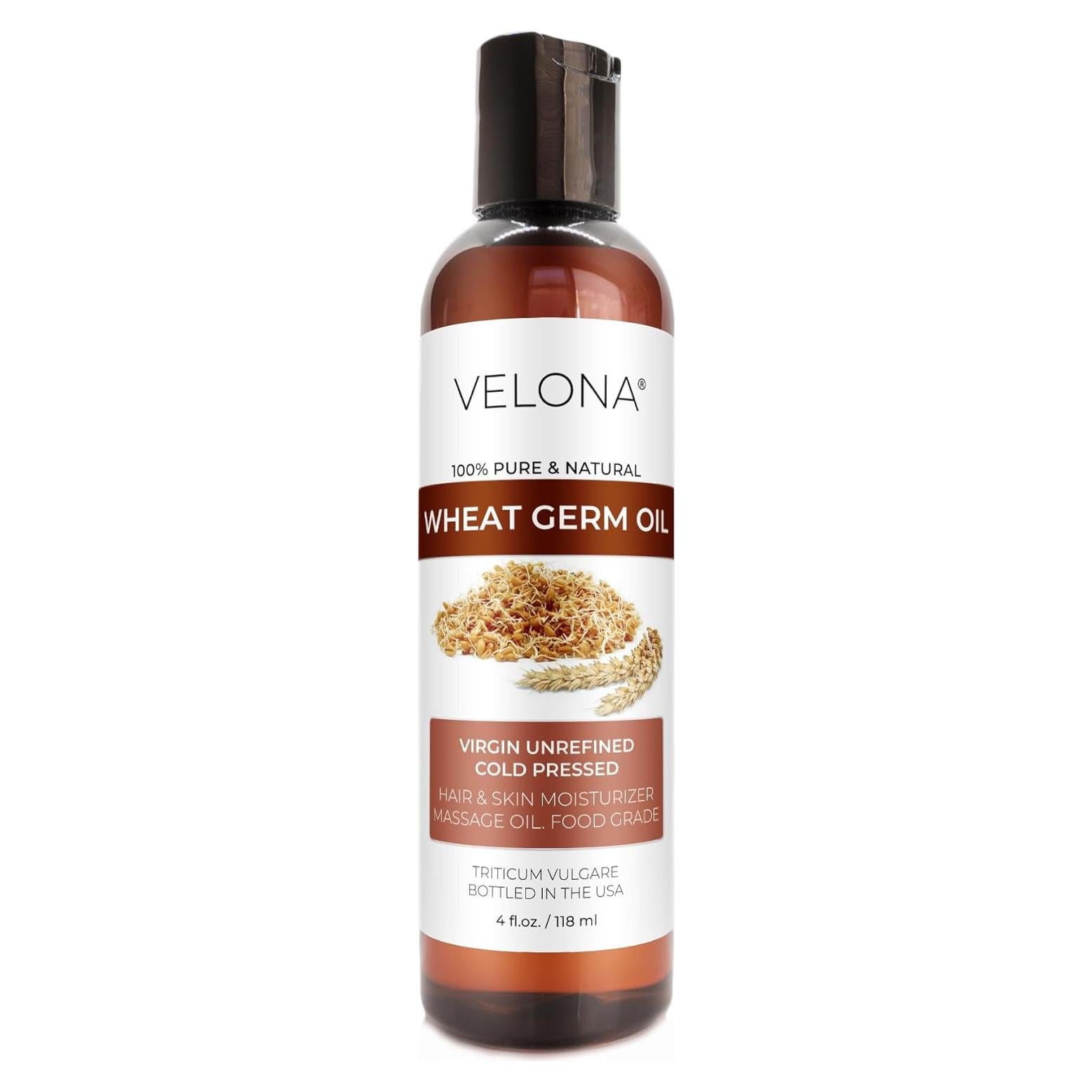 Aceite de Germen de Trigo Velona 118 ml 100% Puro y Natural