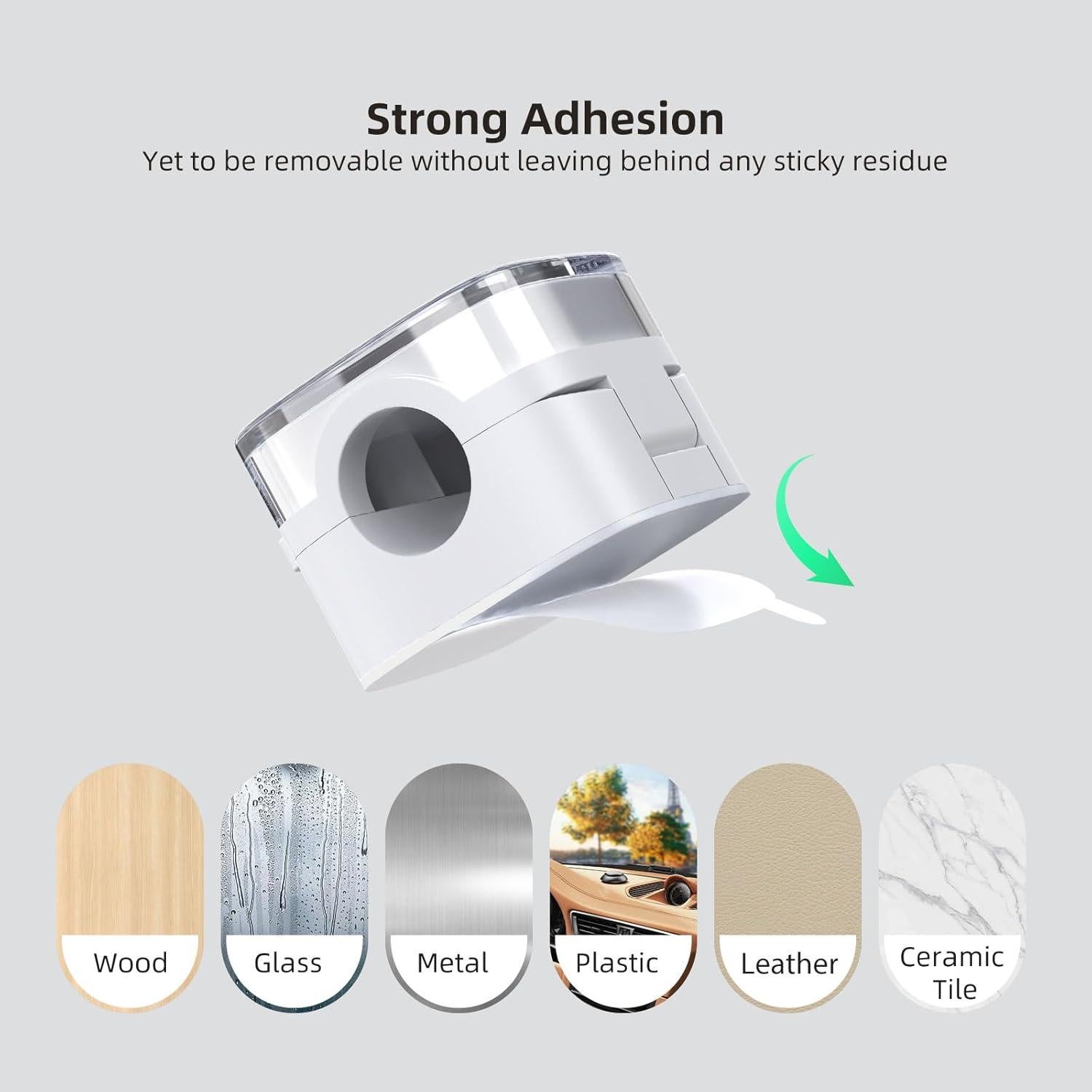 Clips Magnéticos para Cables TIKIWIK - Paquete de 6 Blancos