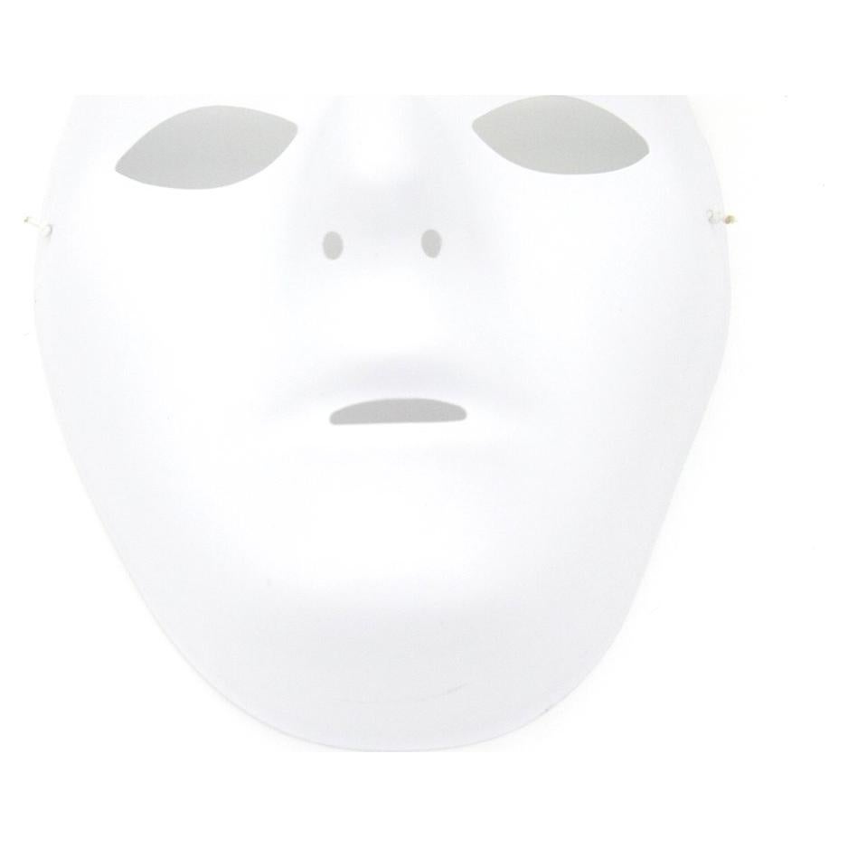 Máscara Blanca Escalofriante Kvvdi para Halloween - Femenina