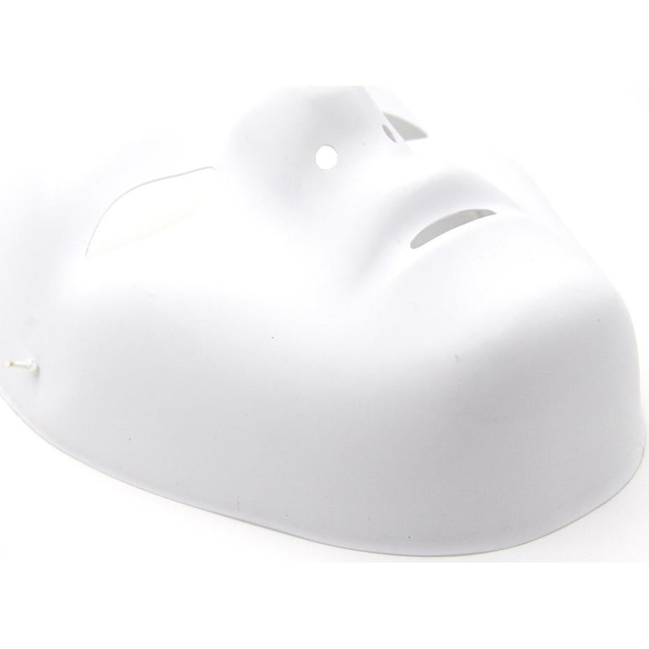 Máscara Blanca Escalofriante Kvvdi para Halloween - Femenina