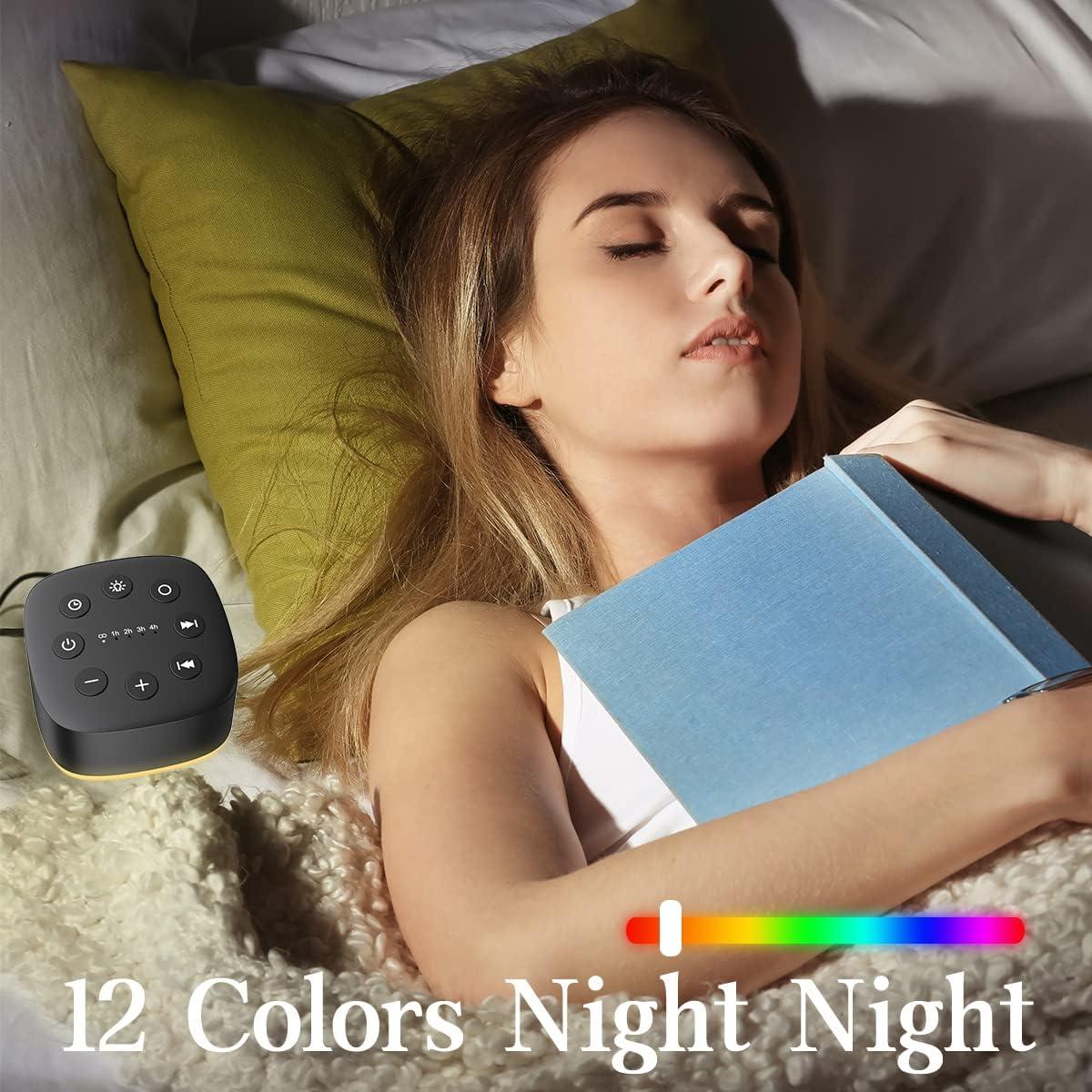 Máquina de Ruido Blanco Meditation 30 Sonidos 32 Niveles Volumen