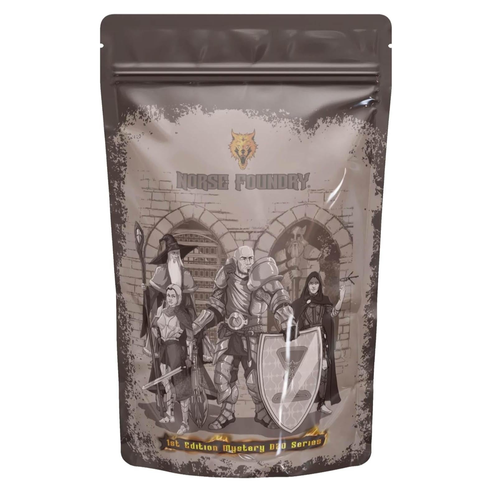 Dado D20 Misterioso Norse Foundry 1ra Edición 25mm RPG