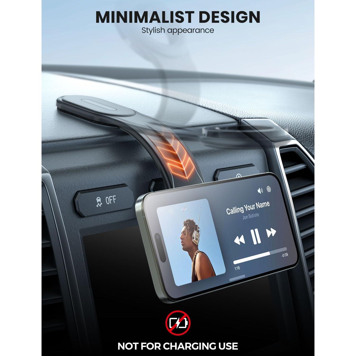 Soporte para coche MagSafe eSamcore 2024, brazo flexible