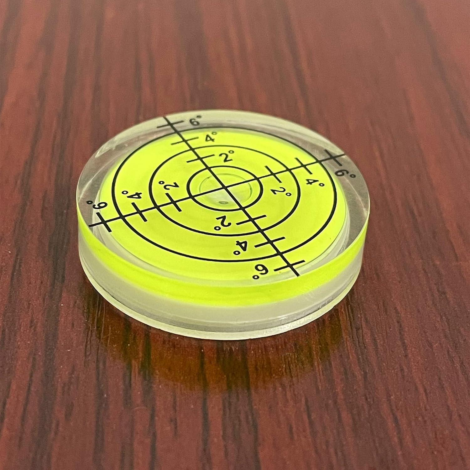 6 Niveles de Burbuja Adhesivos Doble Cara WOYISEPG 32x7mm