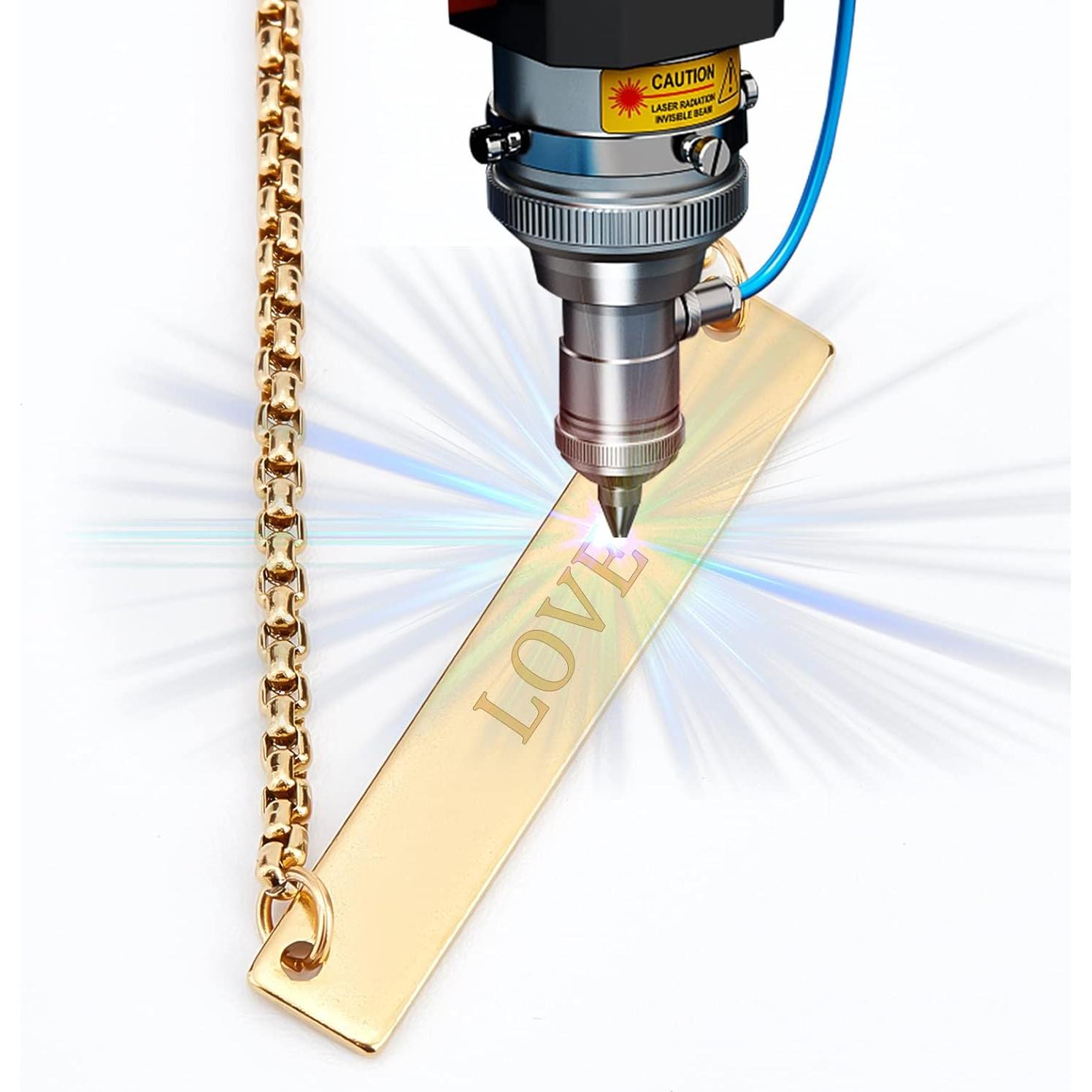 Kit DIY Pulseras Grabables UNICRAFTALE 8 Piezas 24cm Acero Inoxidable