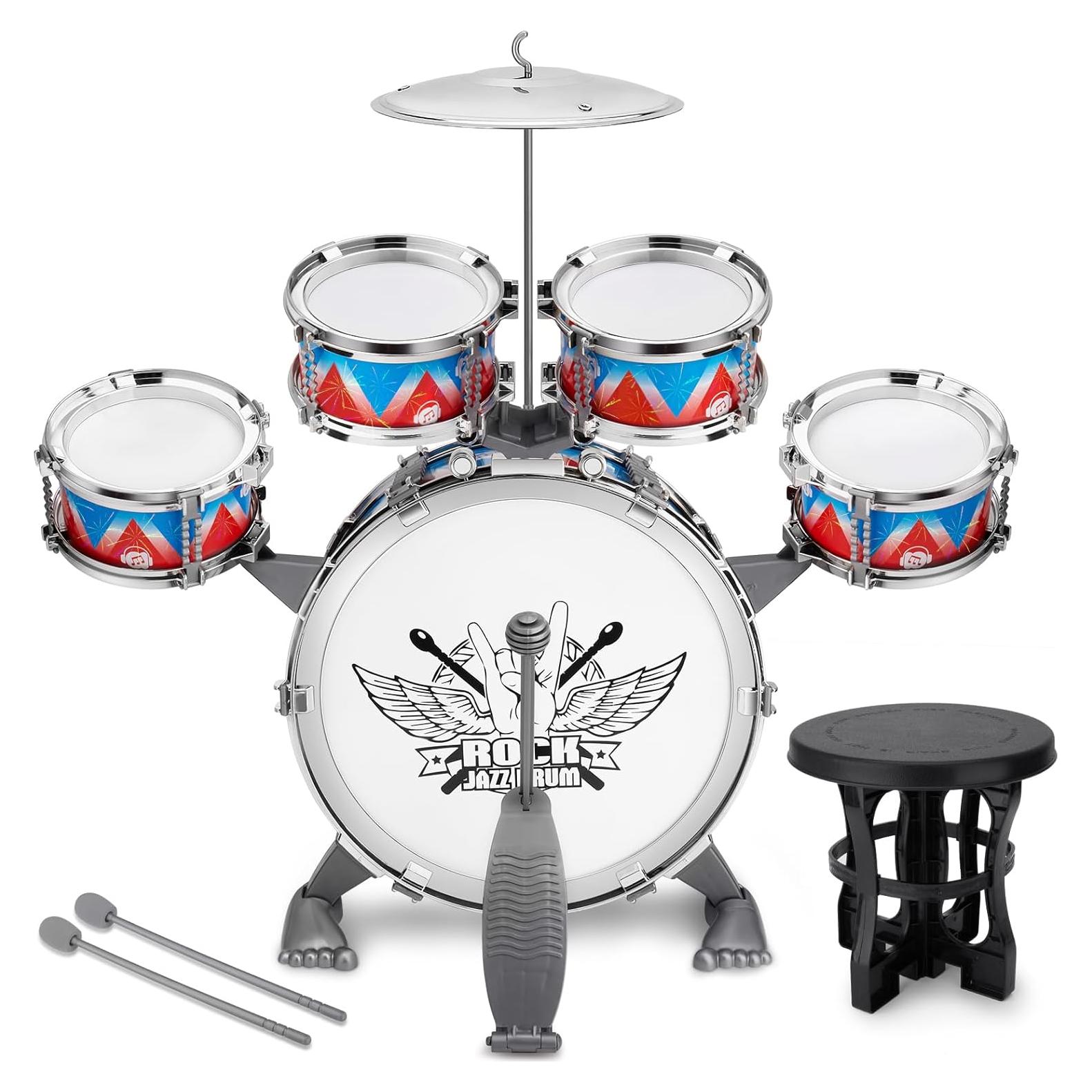 Juego de Batería Infantil CHADRIGIVS 54 cm 1.20 kg para 3-6 años