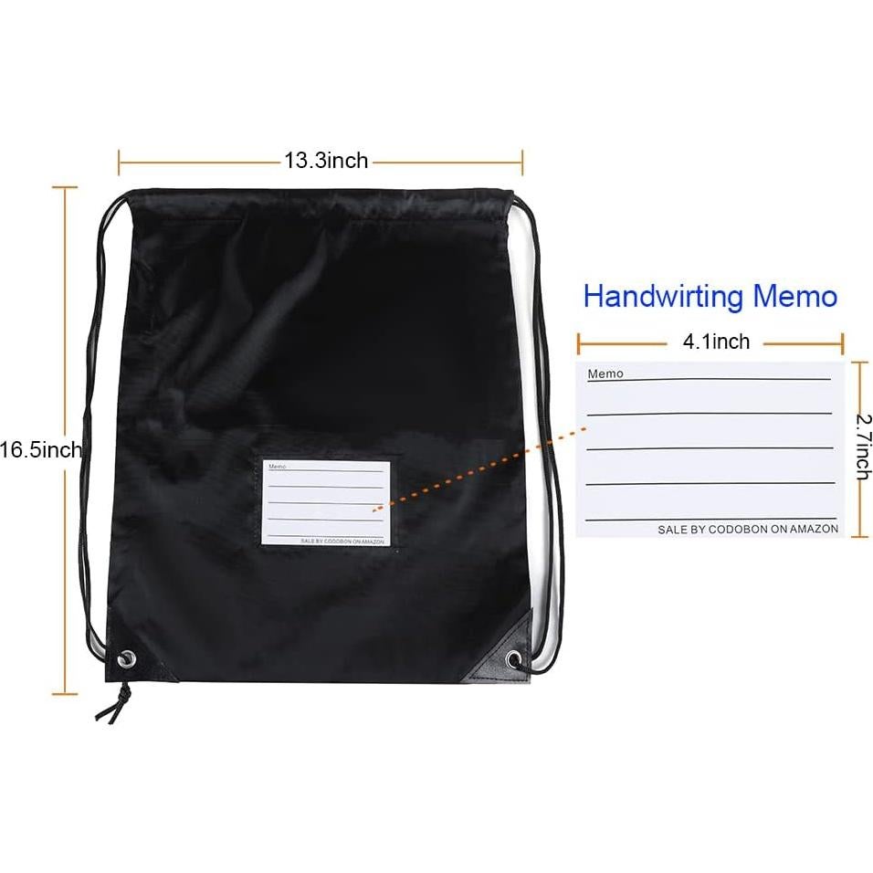 30 Bolsas con Cuerda Codobon para Gimnasio - 10 Colores